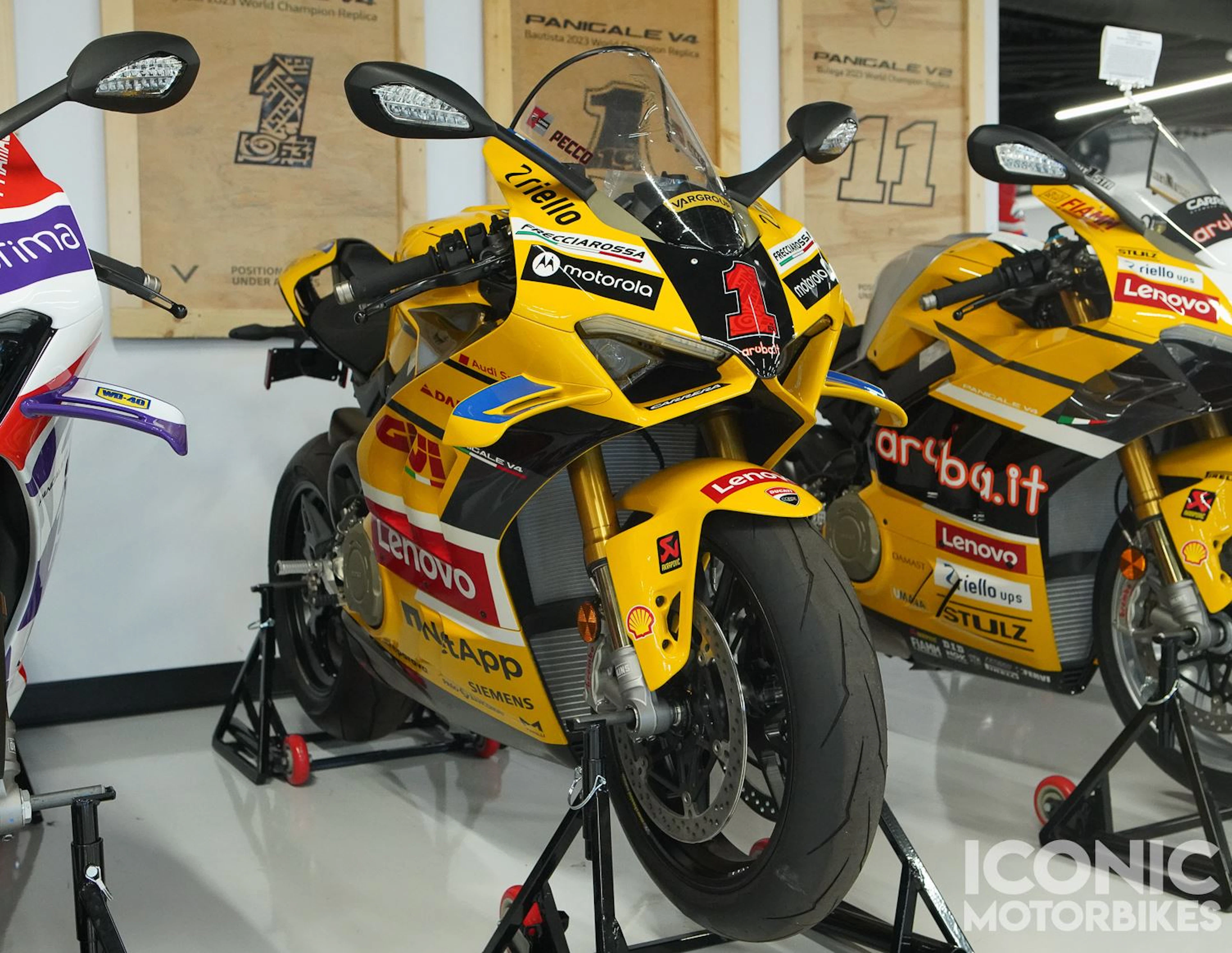 2024 Ducati Panigale V4 Bagnaia 2023 World Champion Replica #17/263