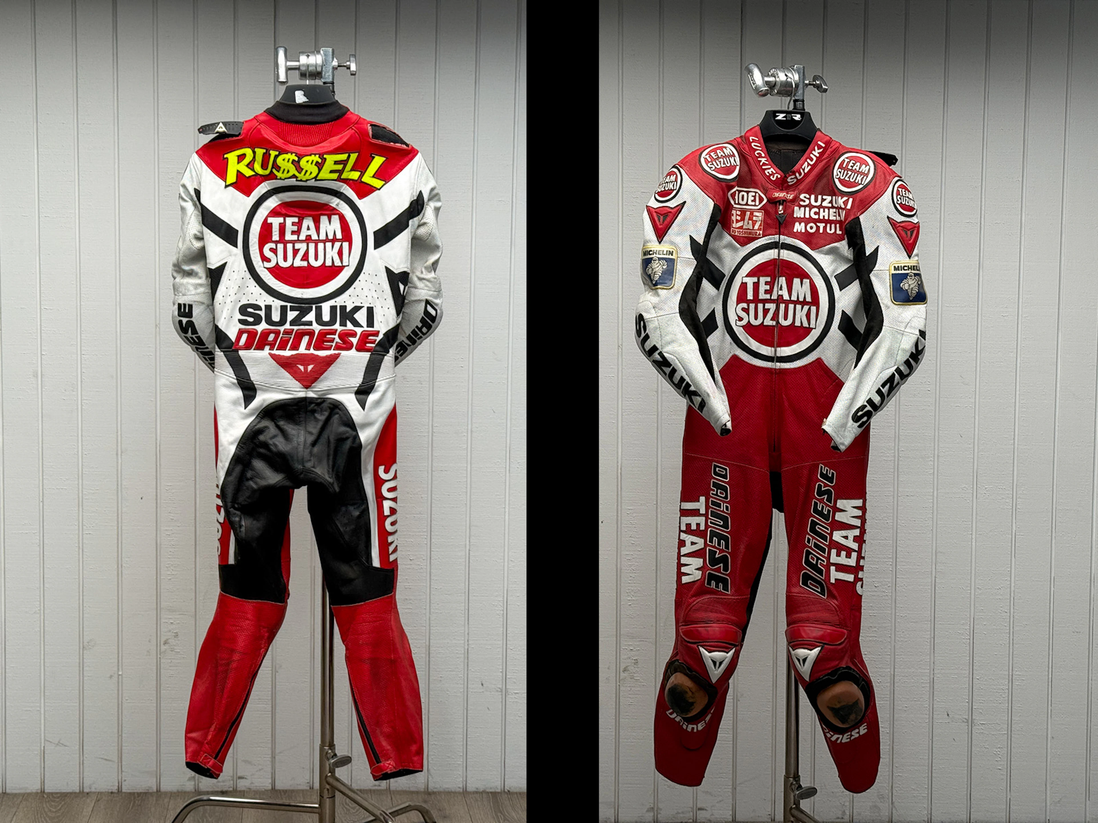 No Reserve – Scott Russell 1995 Team Suzuki Leathers