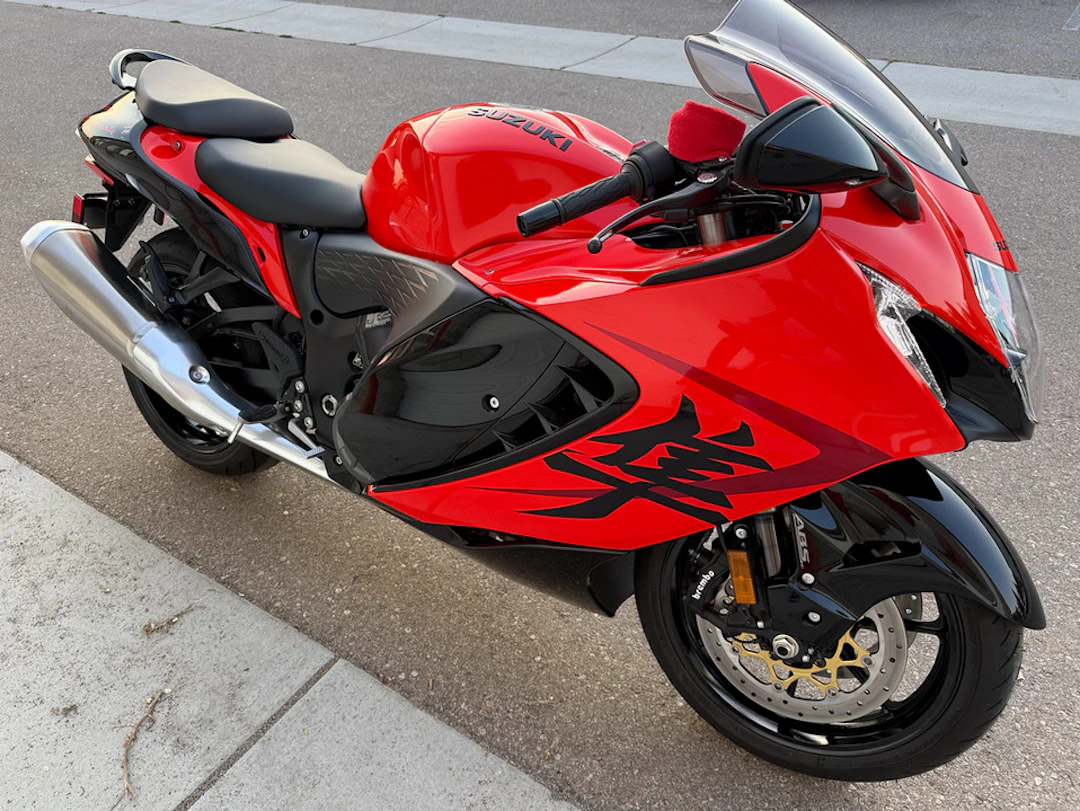 2024 Suzuki Hayabusa 25th Anniversary Edition with 21 Miles
