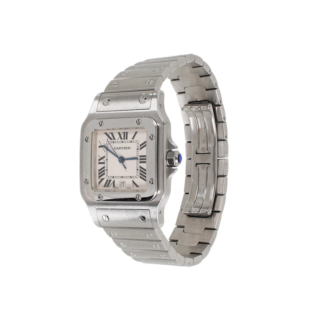 Cartier Santos Galbée Herrenarmbanduhr, 2004
