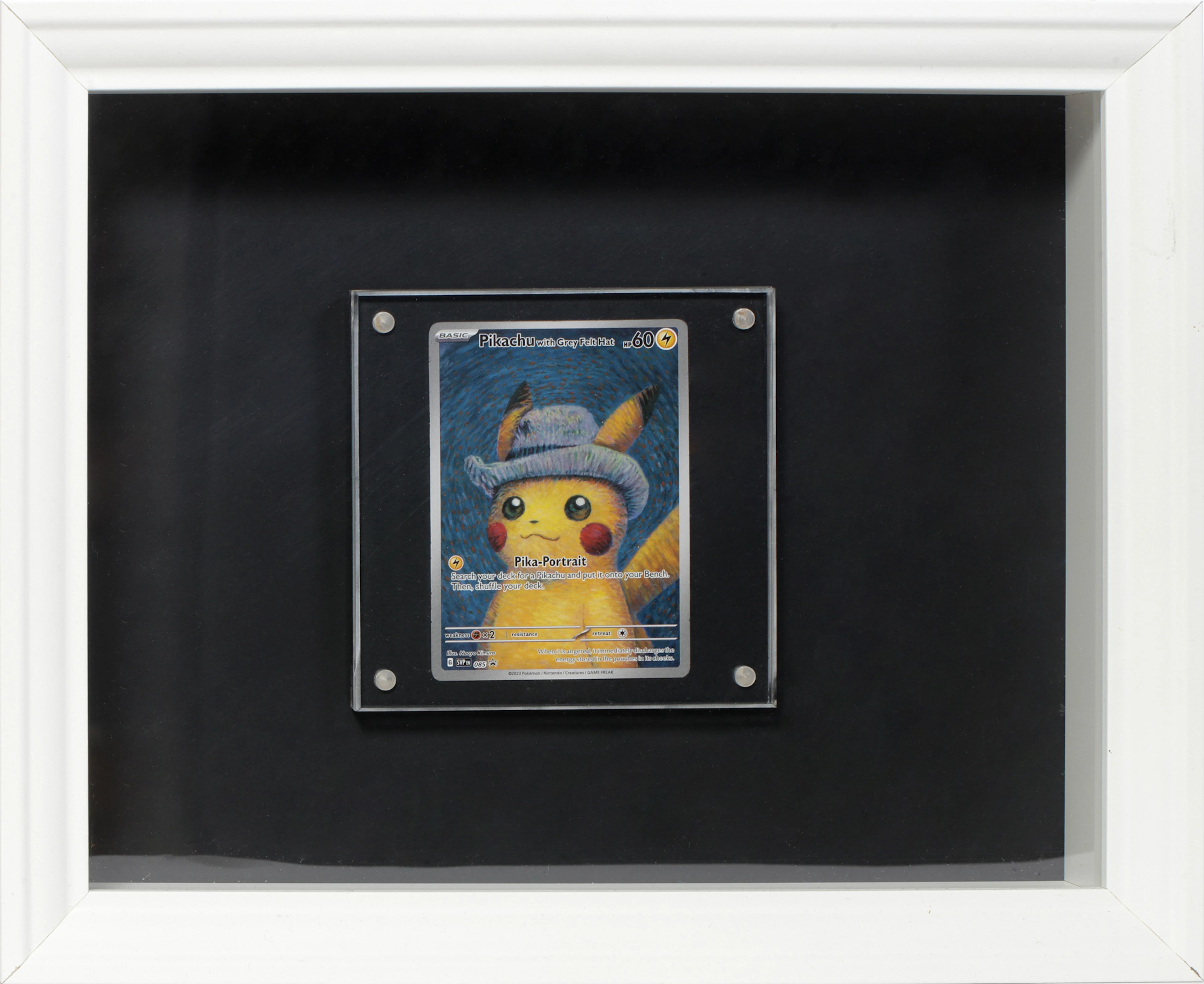 Pokémon-Sammelkarte "Pikachu with Grey Felt Hat", 2023