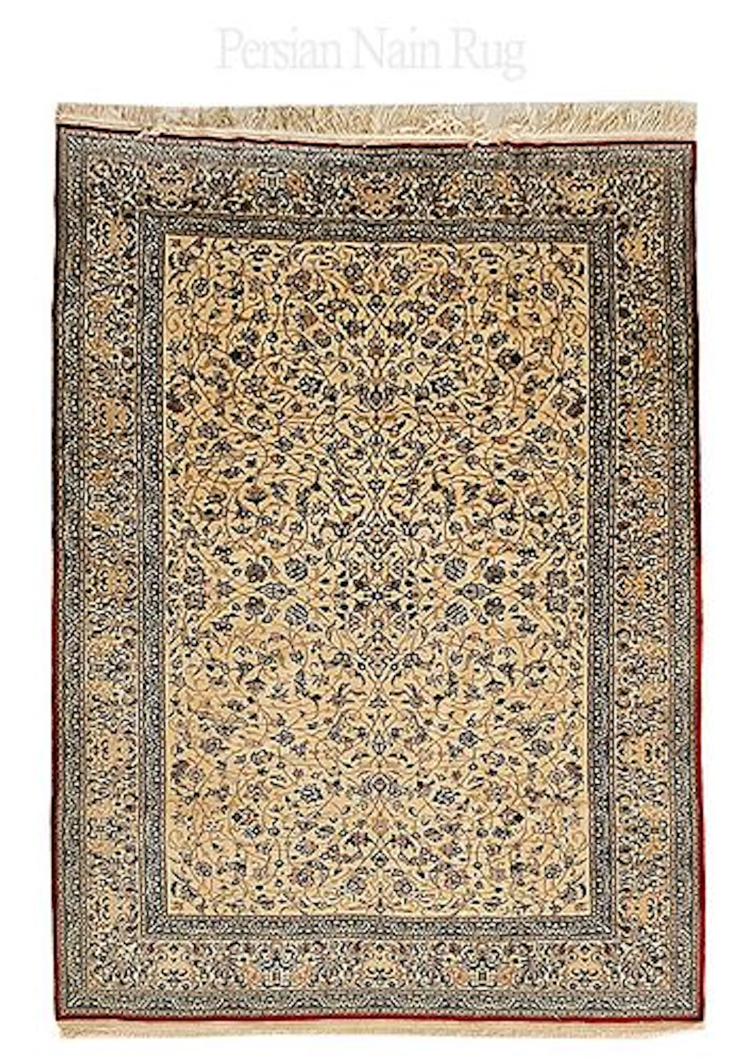 Fine Quality Persian Nain Rug
