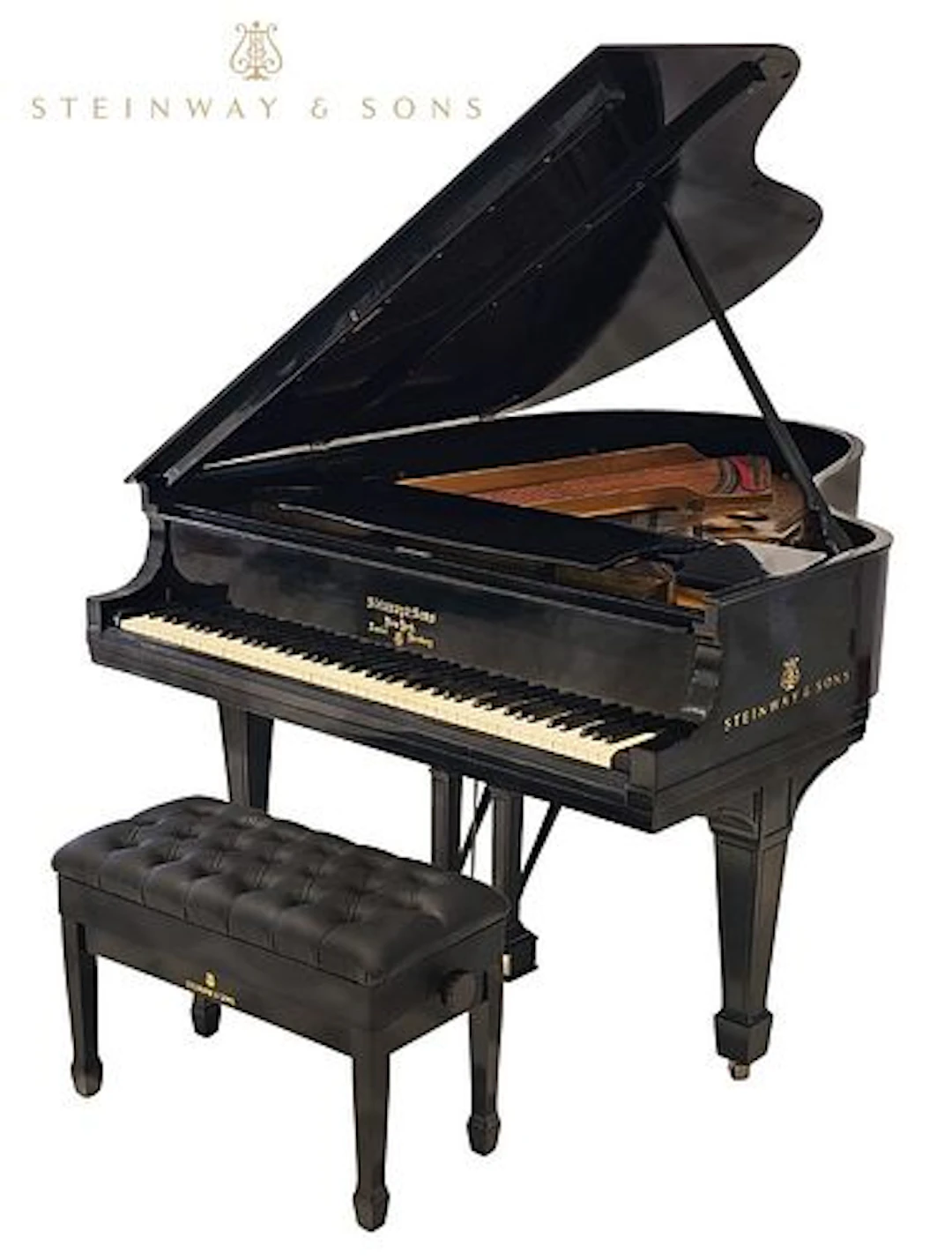 20th Century Baby Grand Piano Steinway & Sons, Circa 1917