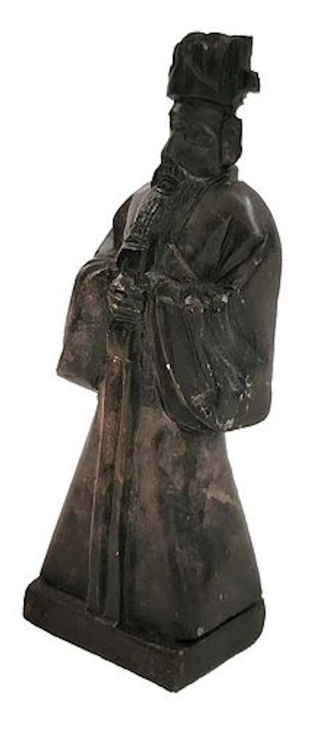 Wooden Vintage Chinese Carved Statue