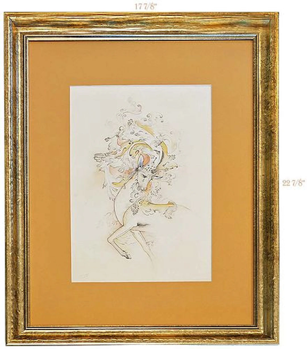 Persian miniature Painting Watercolor & Gouache Signed By Koroush Samadi