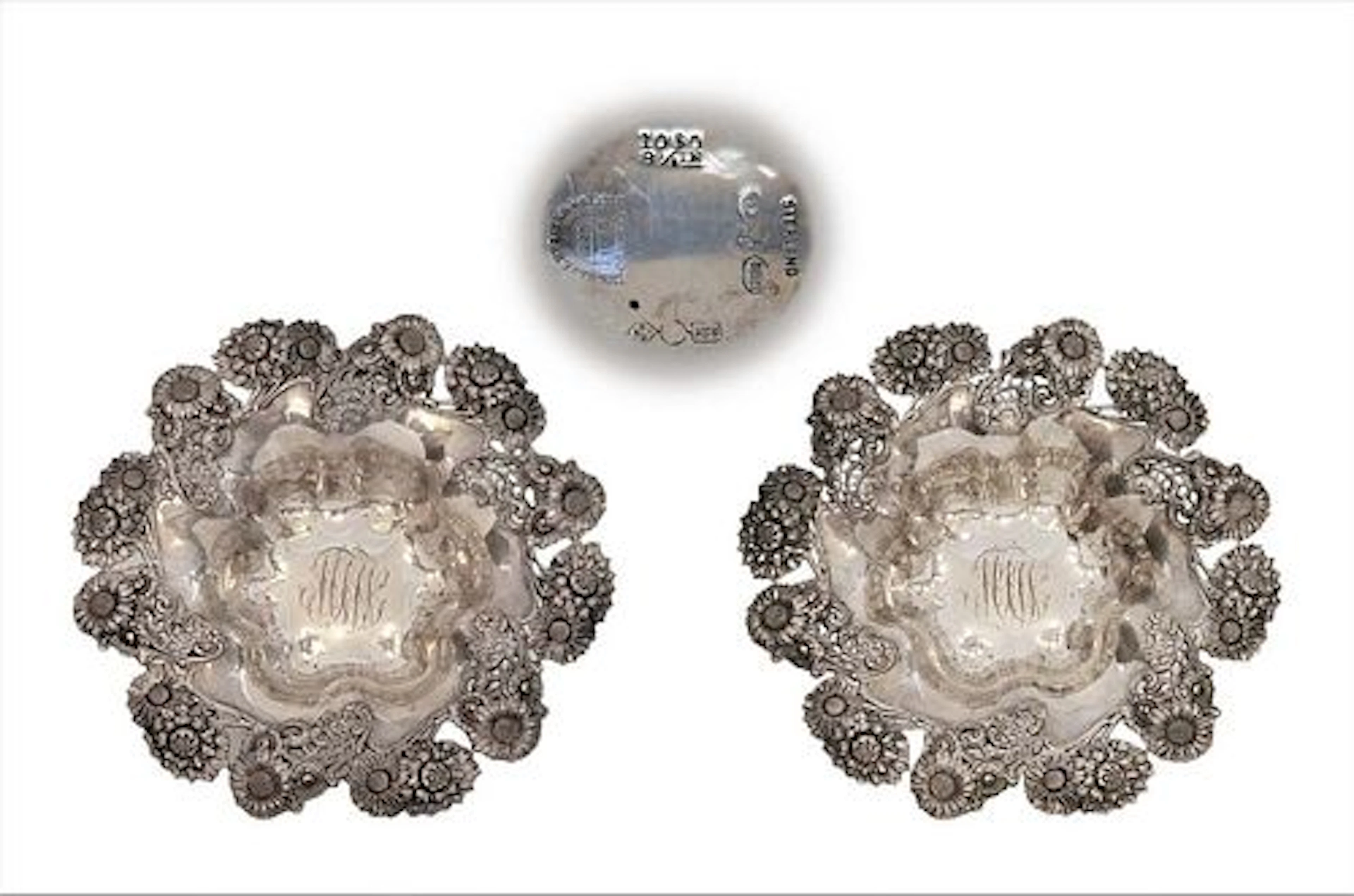 Pair Of Bailey Banks & Biddle Company 925 Sterling Silver