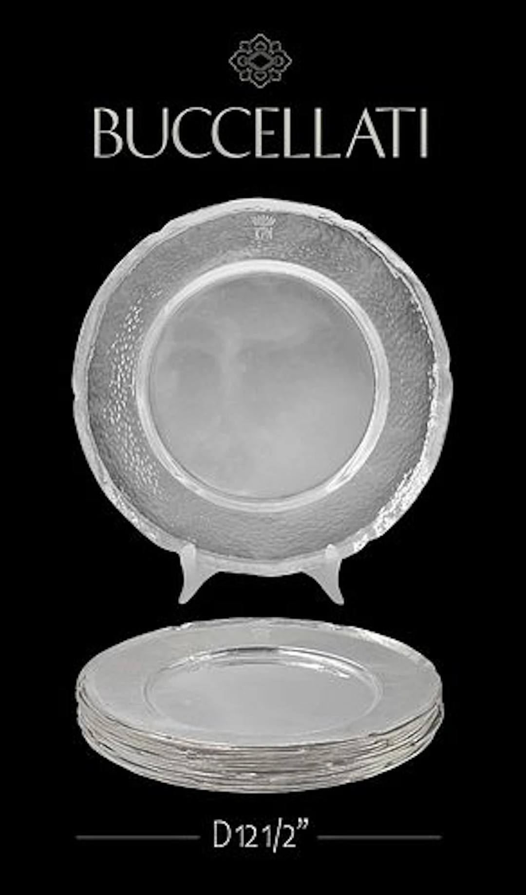 A Set Of Twelve Mid Century Buccellati Plates