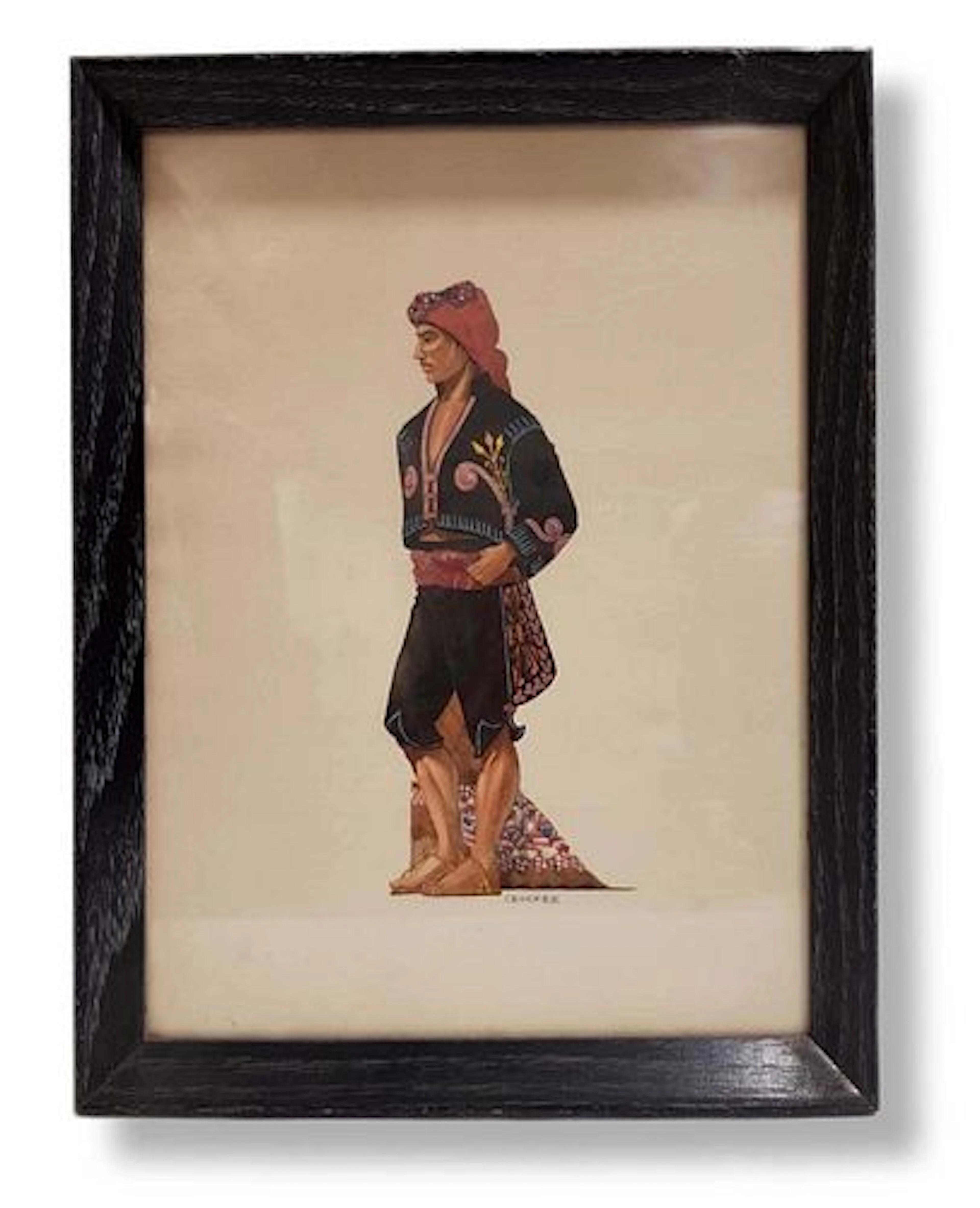 Signed Guatemalan Fredrick Crocker Lithograph