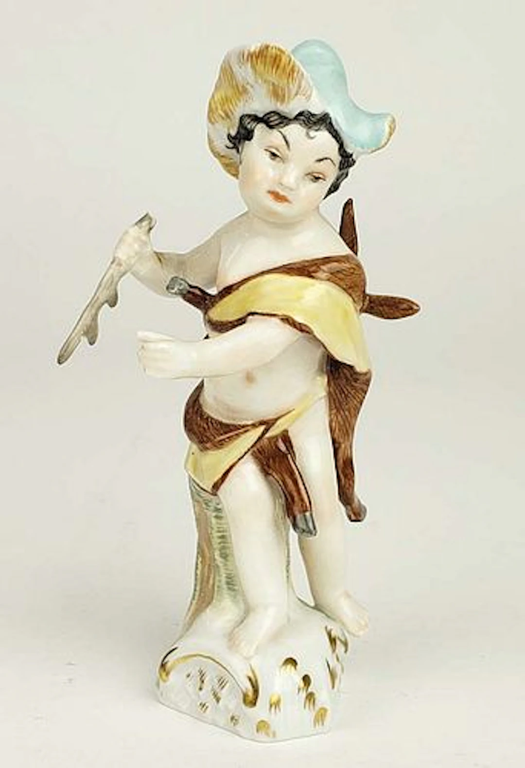 19th C. KPM Porcelain Figure of Hunter
