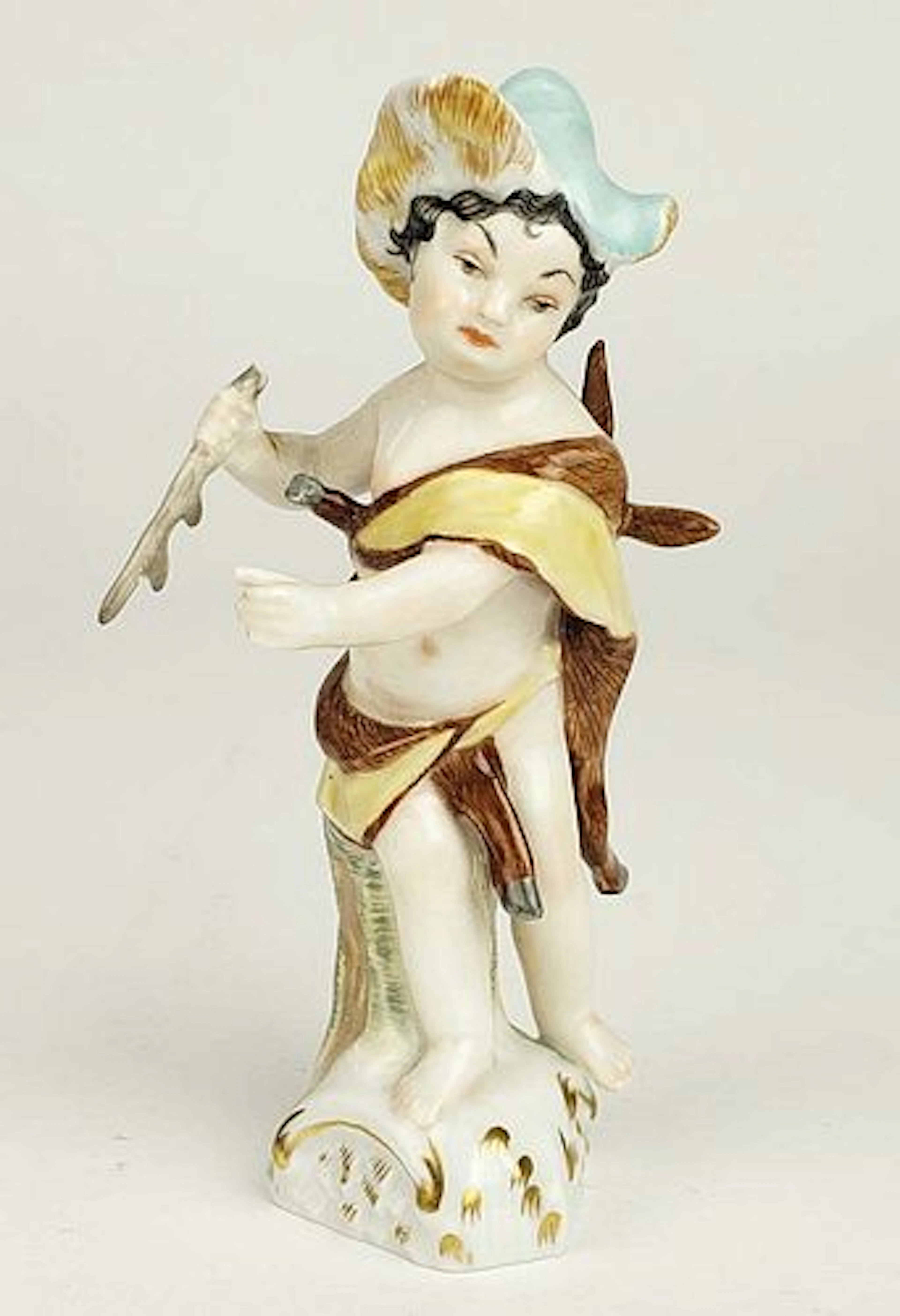19th C. KPM Porcelain Figure of Hunter