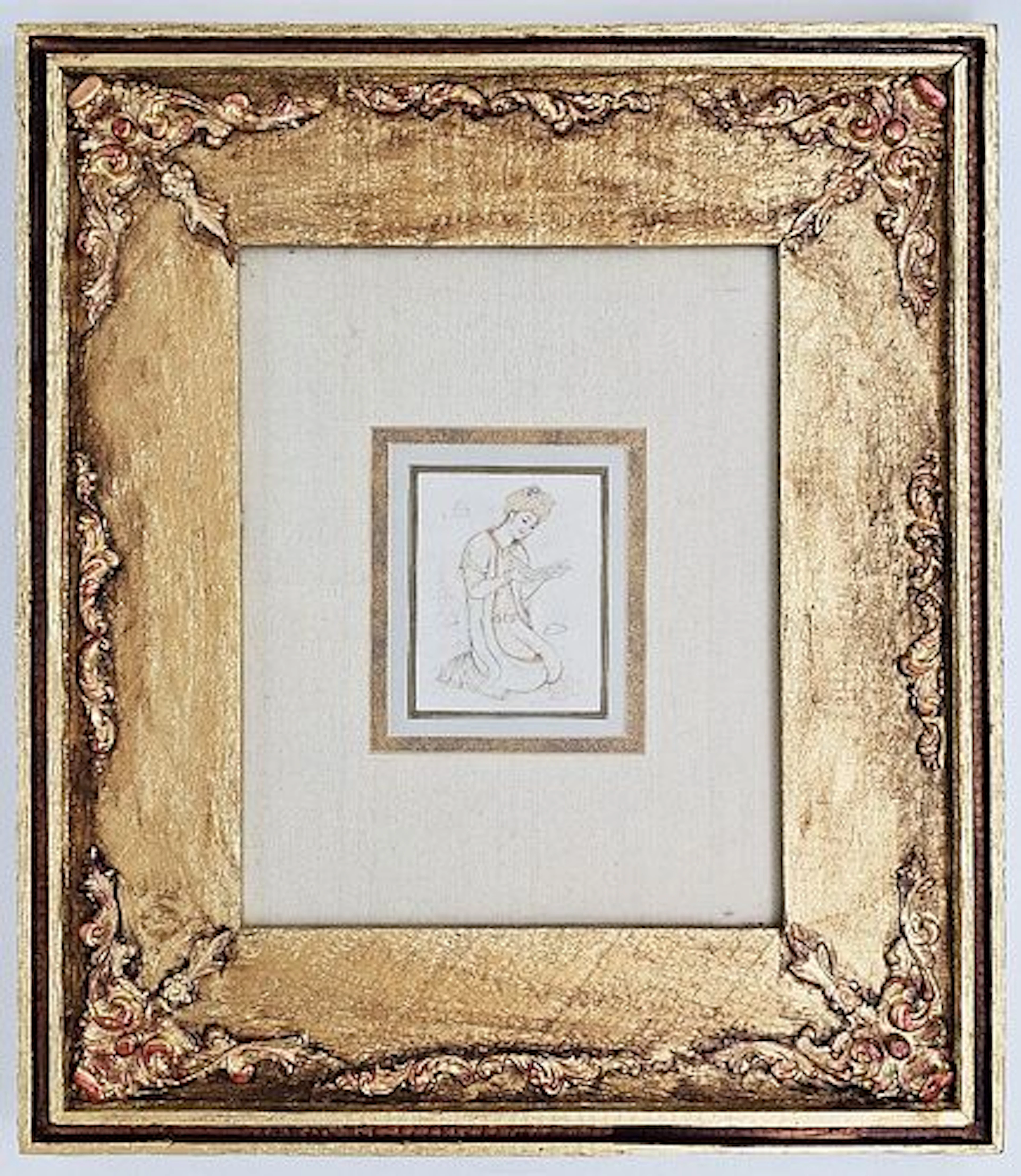Persian Miniature Painting, Signed