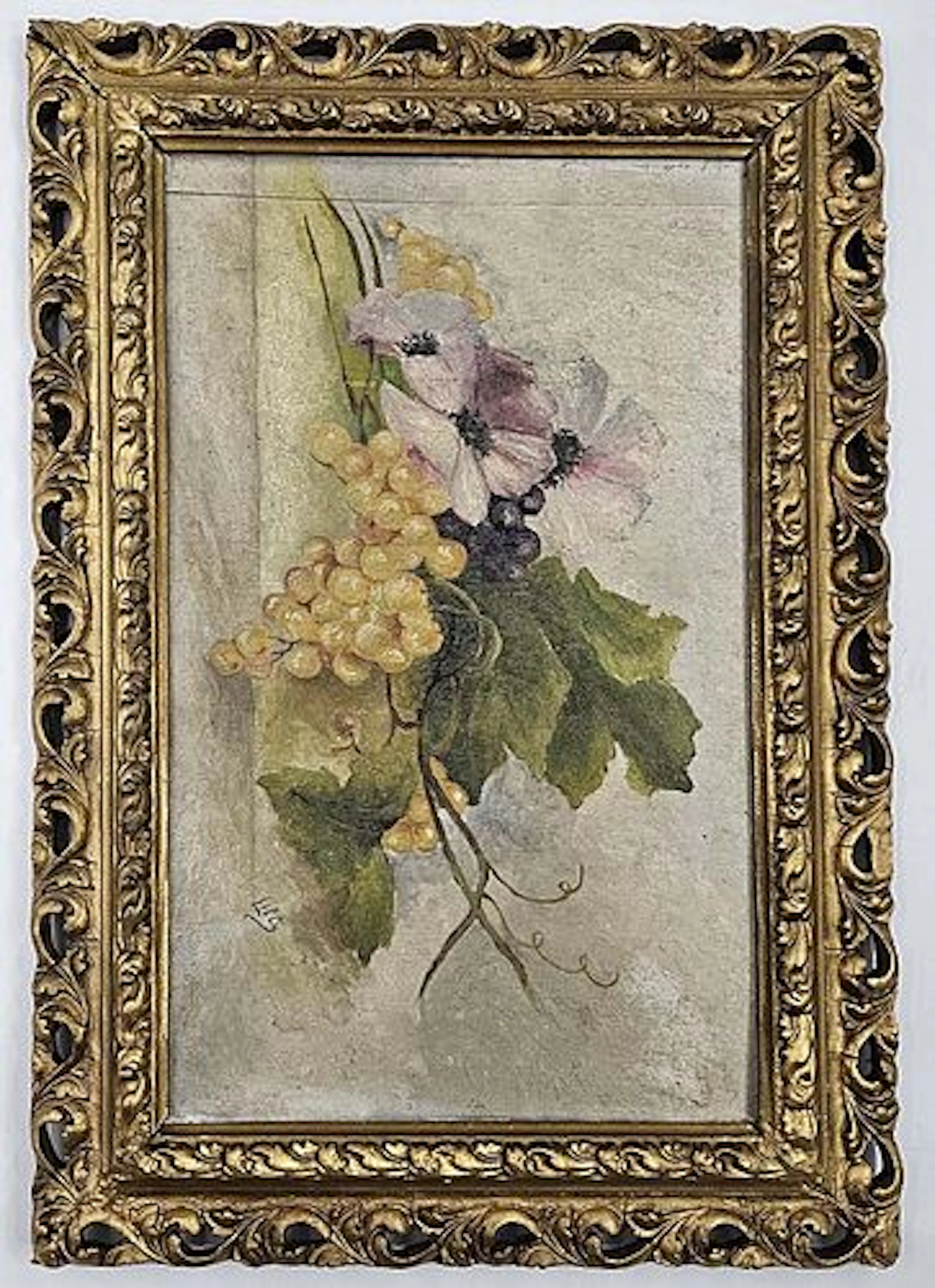 Oil On Board 'Still Life' Painting Signed By Lilly