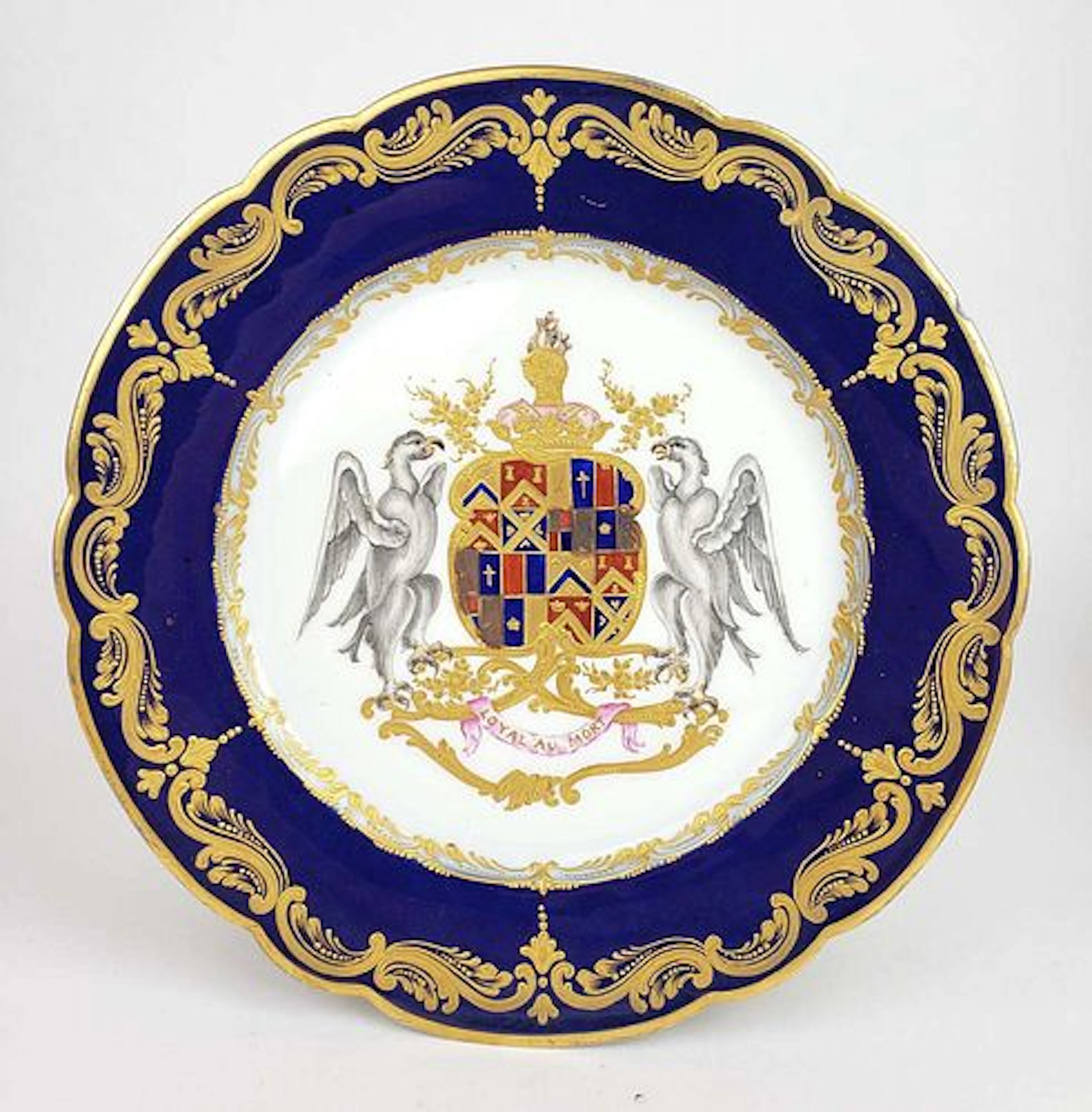 19th C. Dresden Porcelain Cabinet Plate