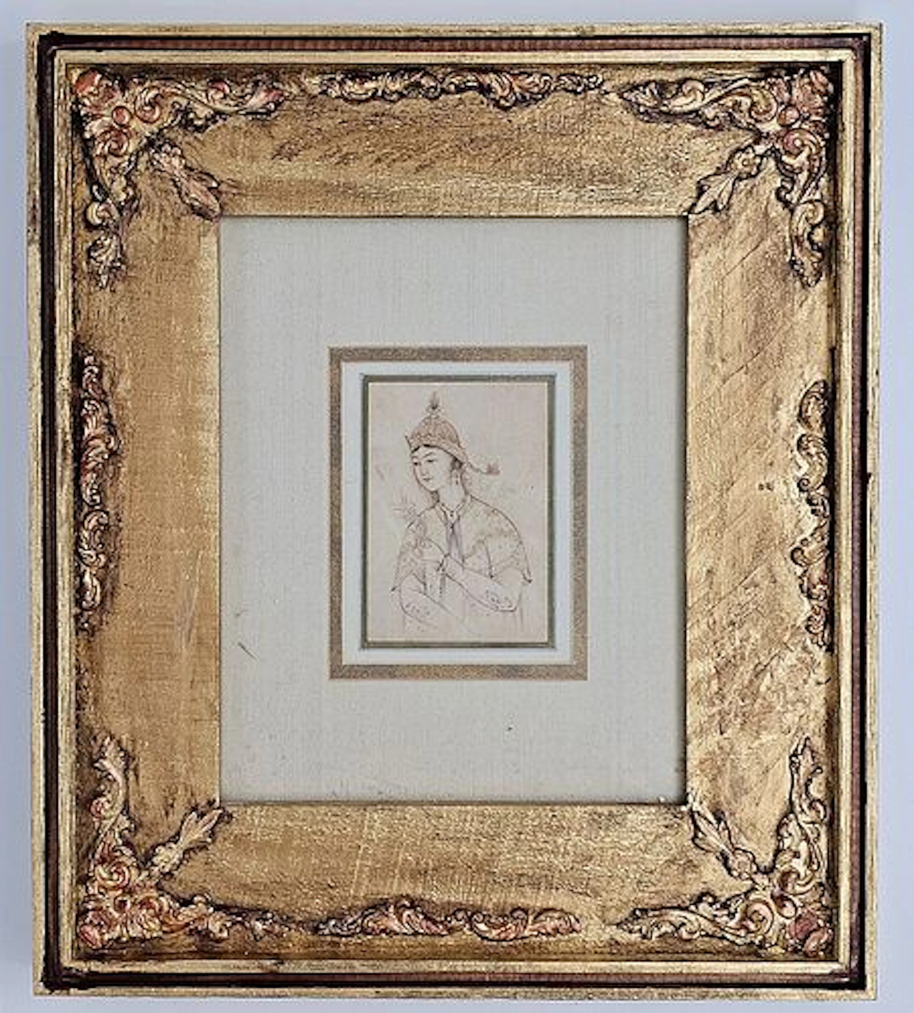 Persian Miniature Painting, Signed