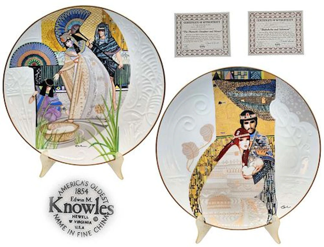 Edwin Knowles Collectors Plates, Numbered