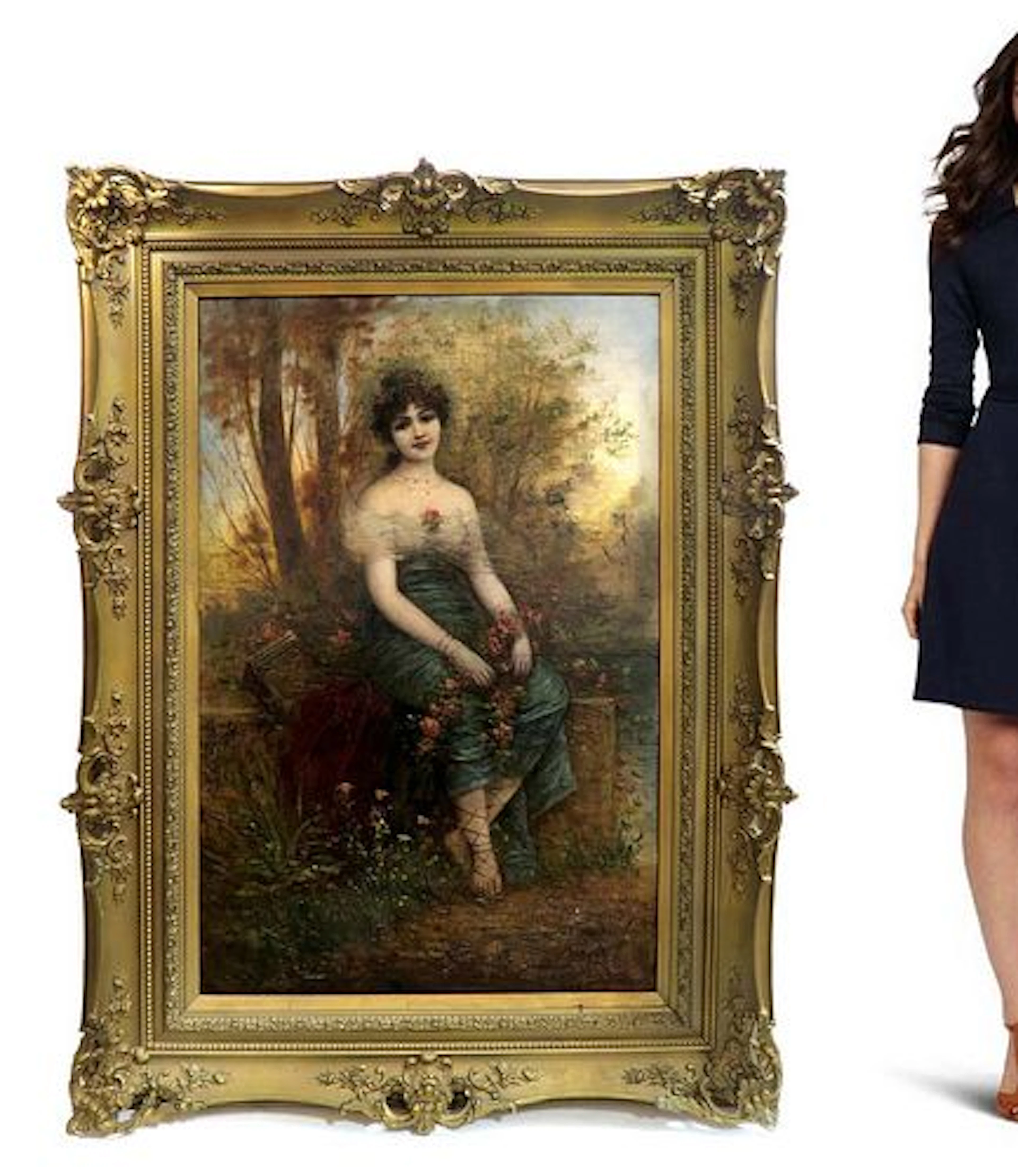 Leon-Francois Comerre (1850-1916) Monumental O/C