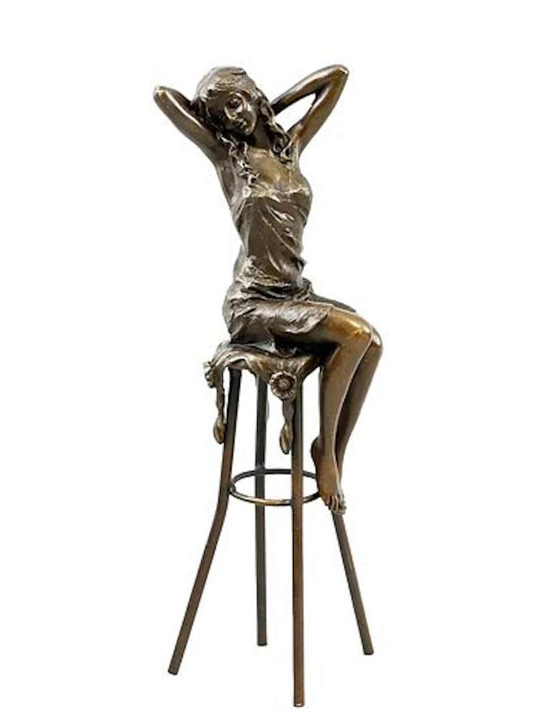 Josephine, A Bronze Figurine By "Pierre Collinet"
