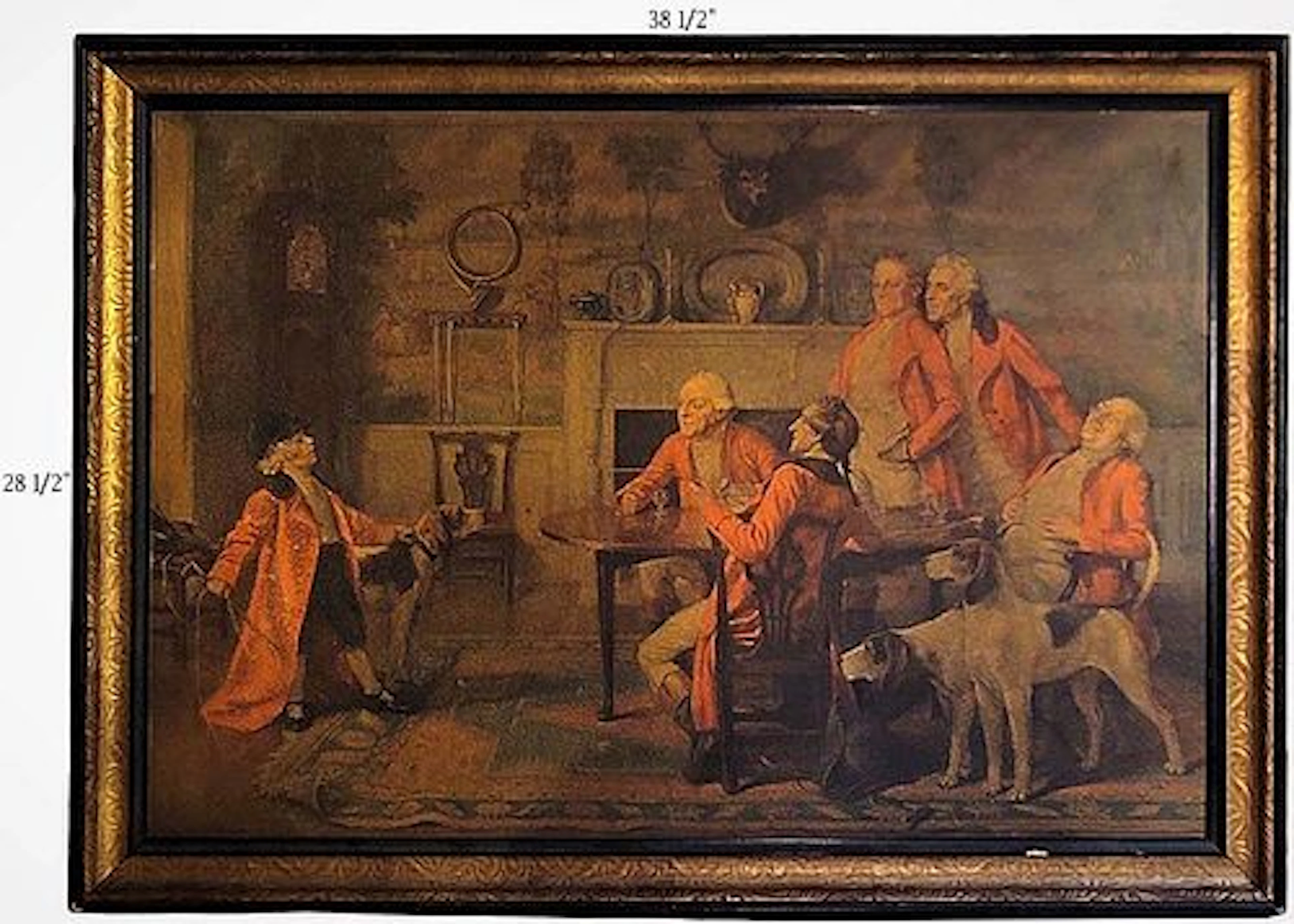 Late 19th Century Art Work Print Of John Ward Dunsmore