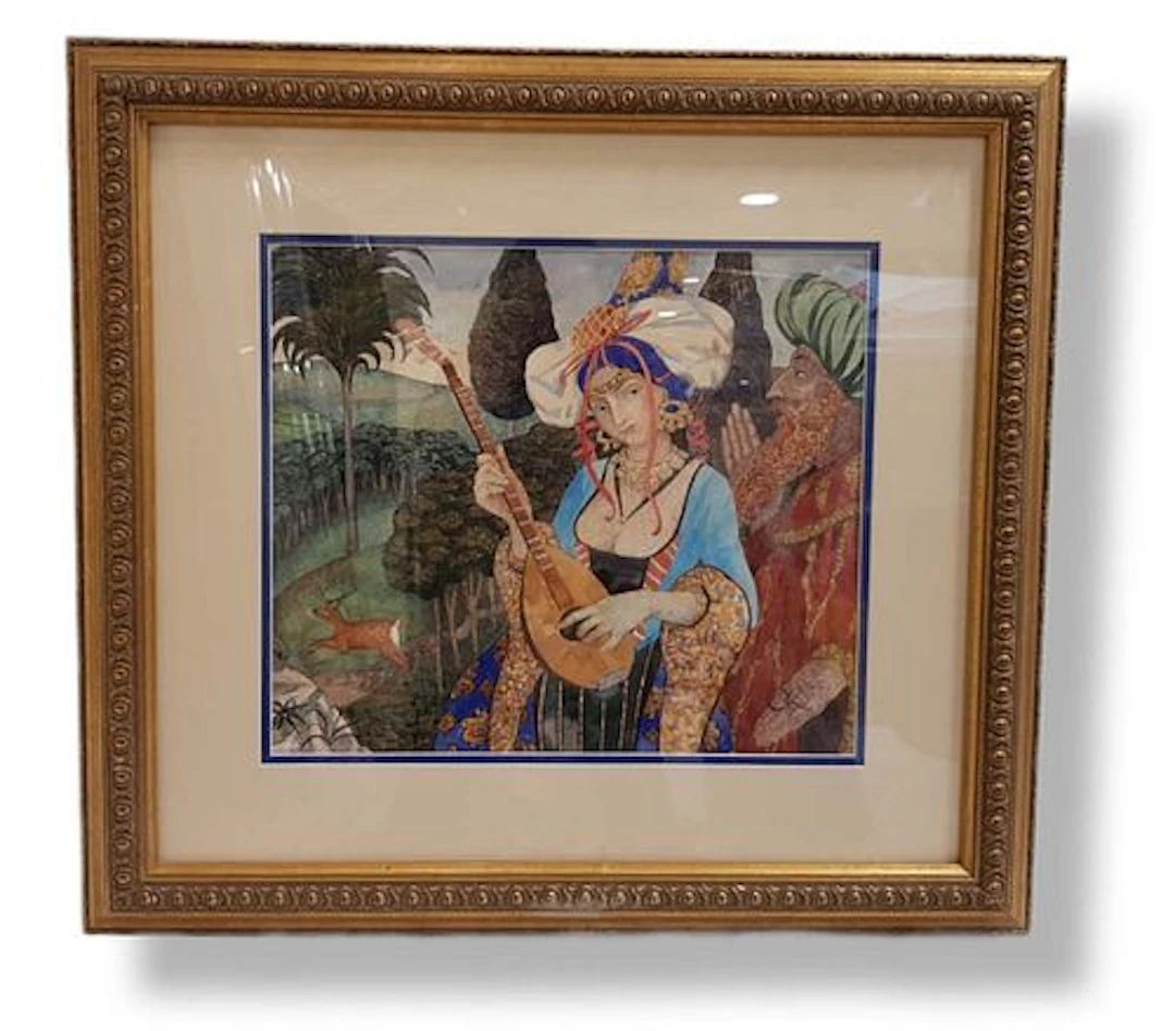 Watercolor Painting By OR