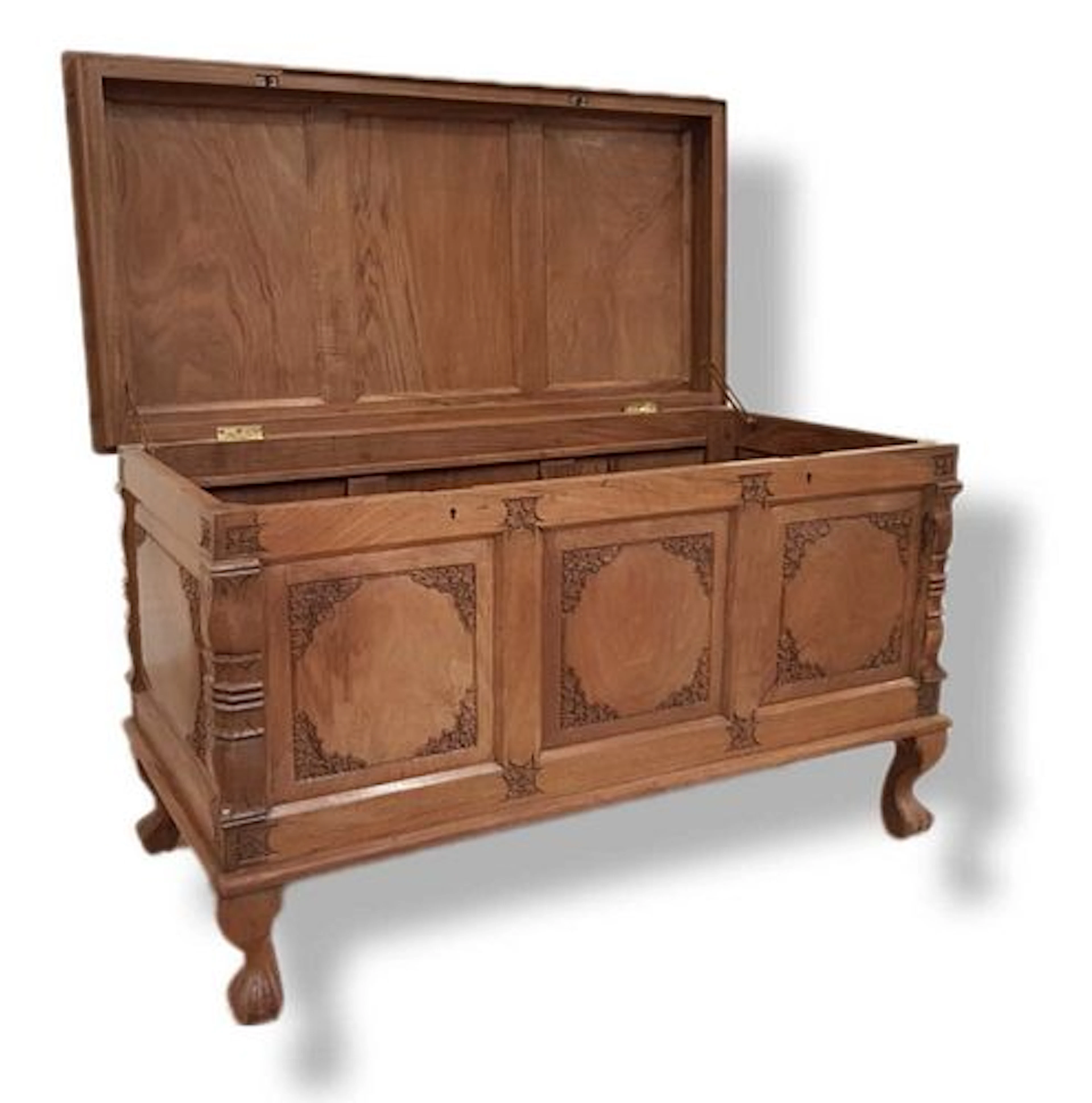 Large Vintage Wooden Box Table
