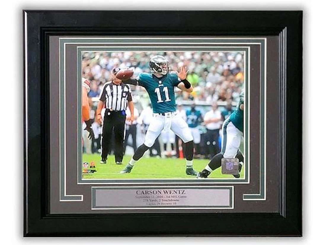 Carson Wentz Touchdown Pass, September 11, 2016
