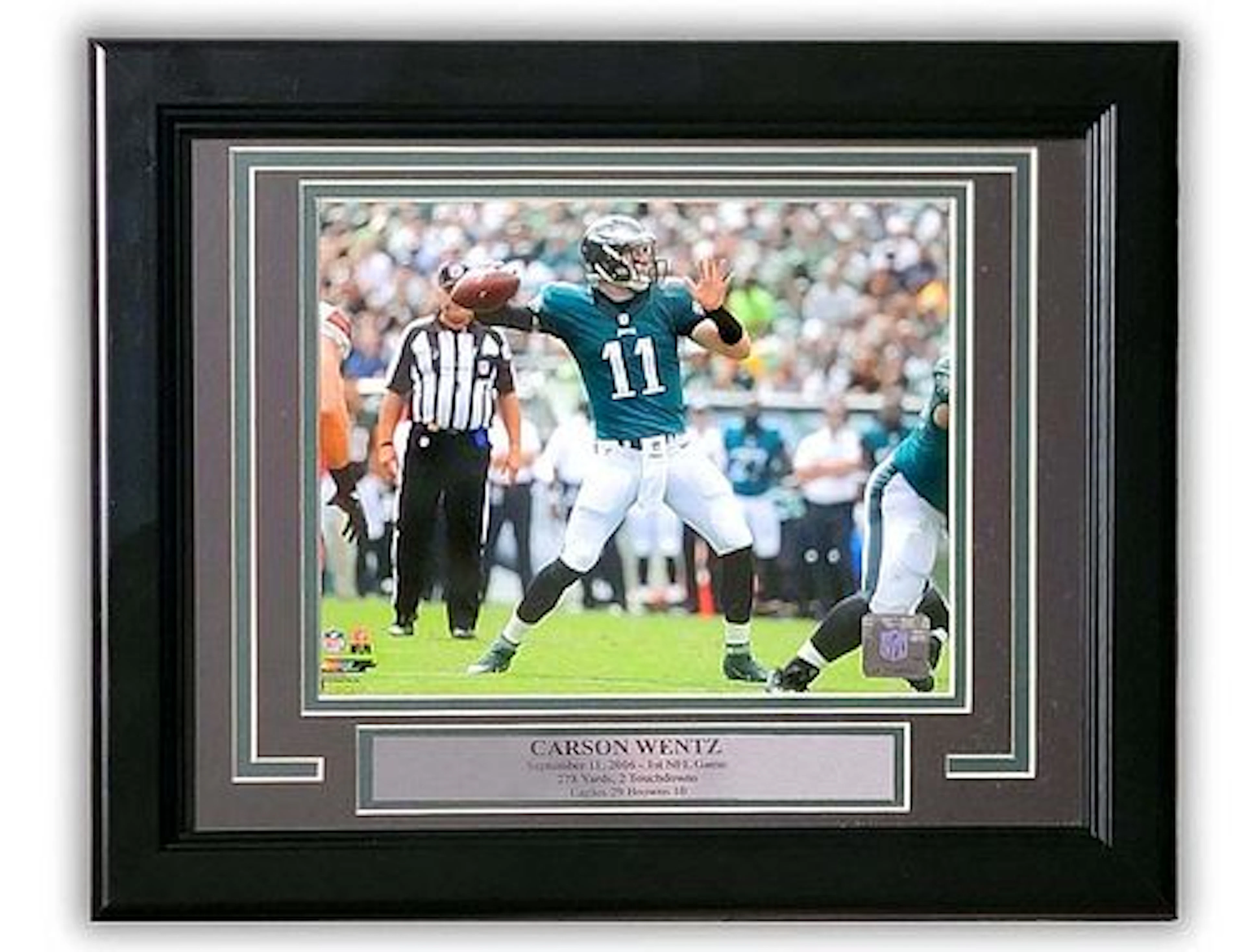 Carson Wentz Touchdown Pass, September 11, 2016