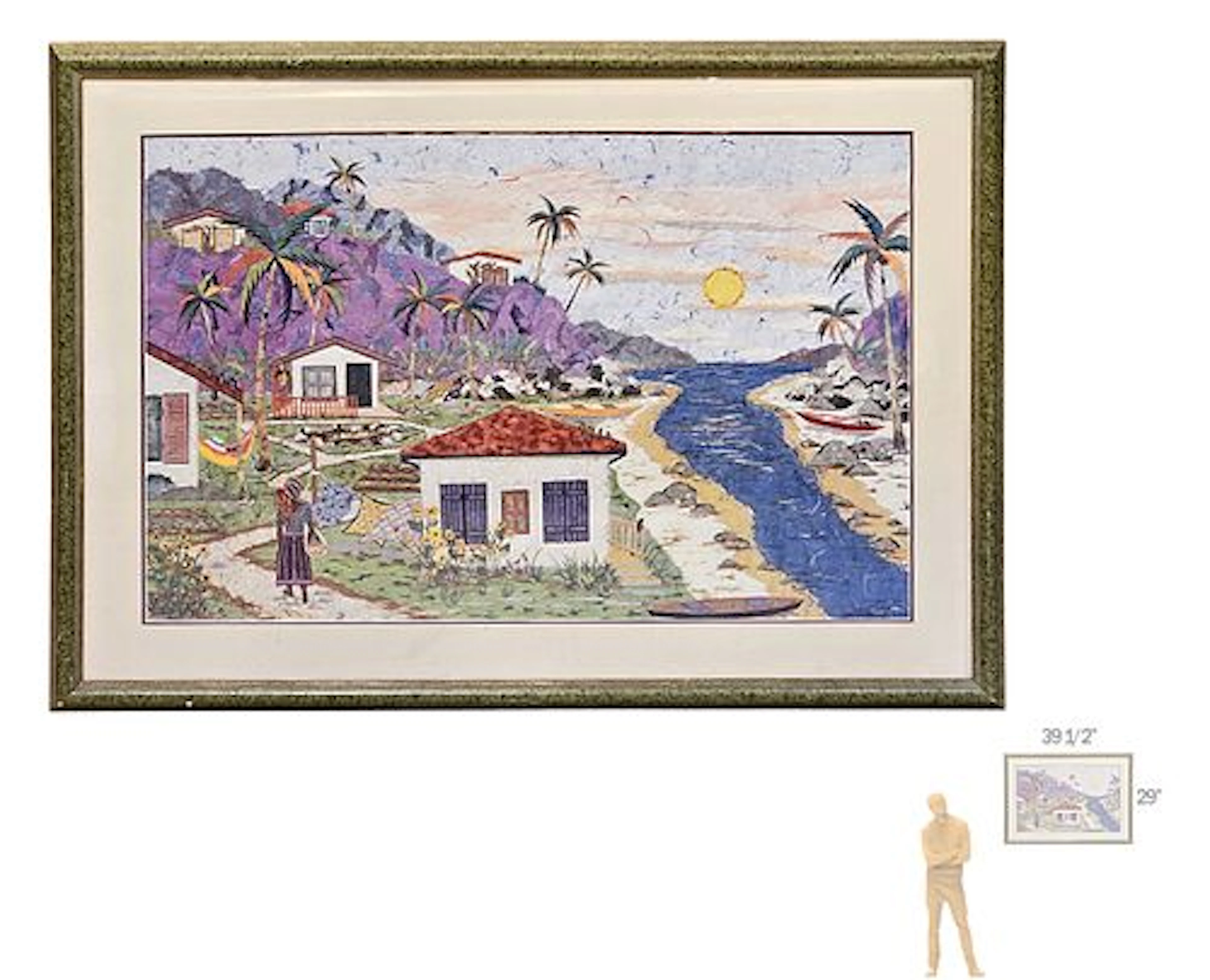 Original Mixed Media Art Signed By Andrea Beloff