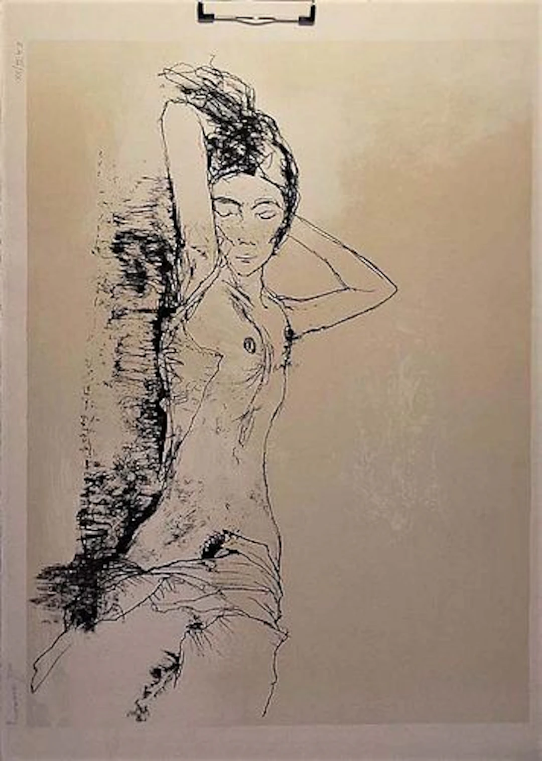 Jean Jansem French Armenian (1920-2013) Lithograph On Paper Depicting