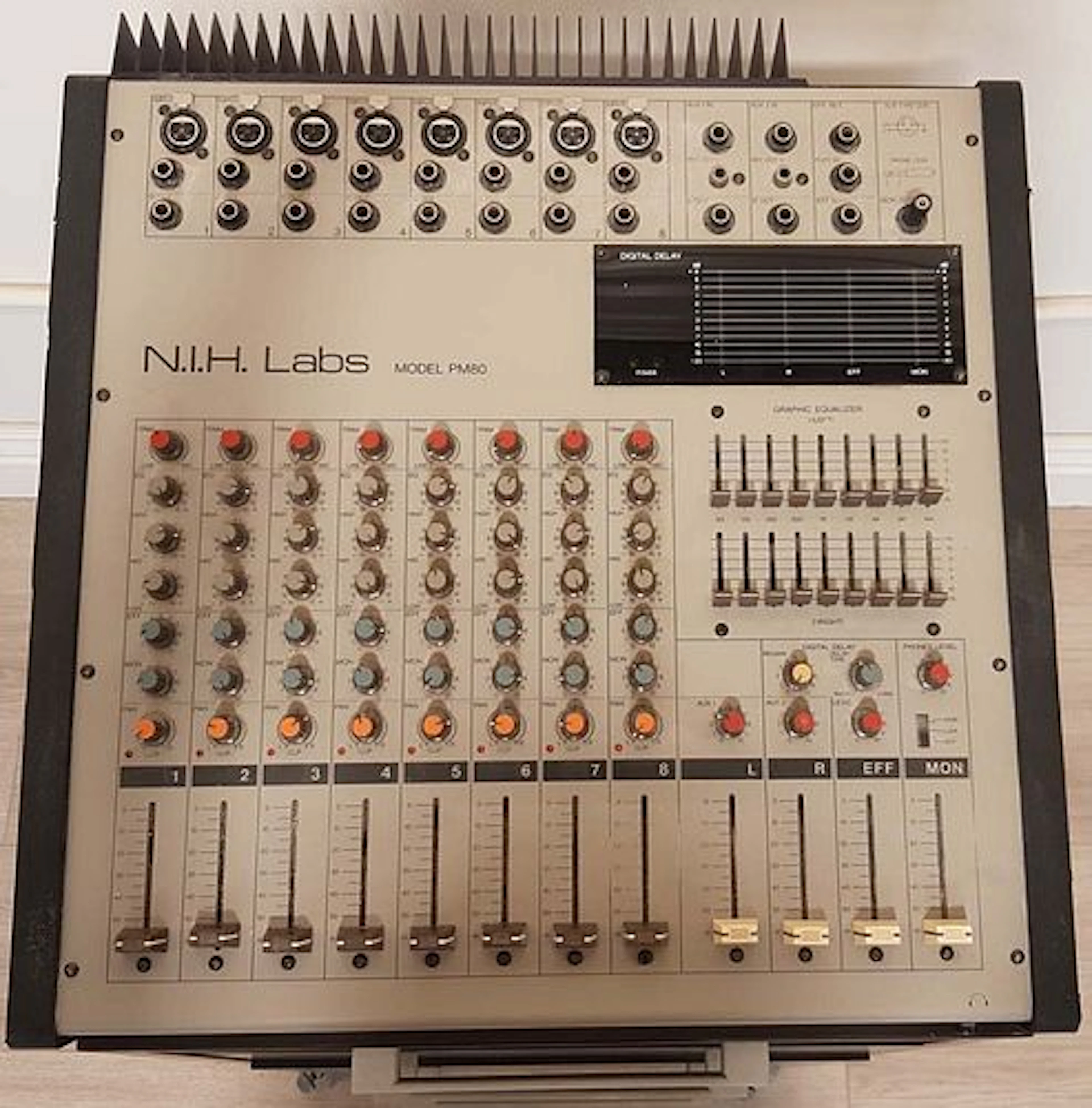 Rare Vintage Mixer N.I.H With JBL TR Series TR125 Speakers