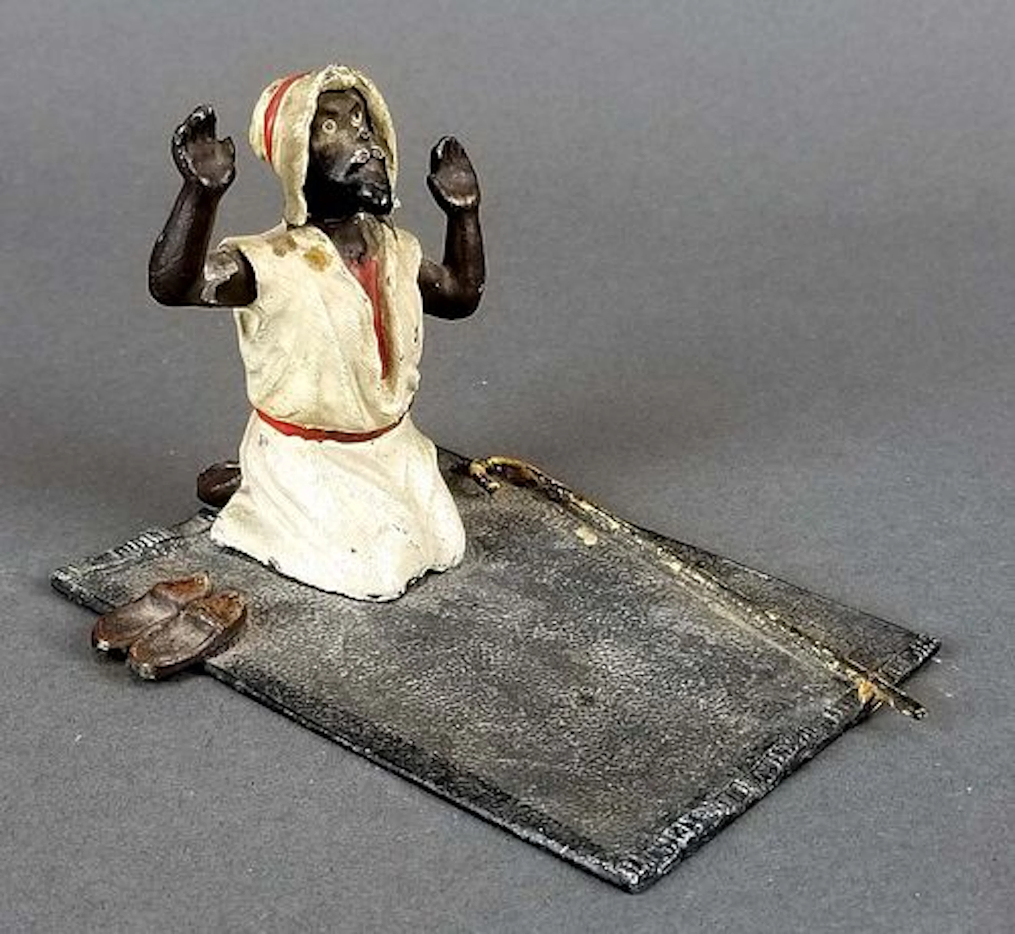 Austrian Cold Painted Figure of Man Praying