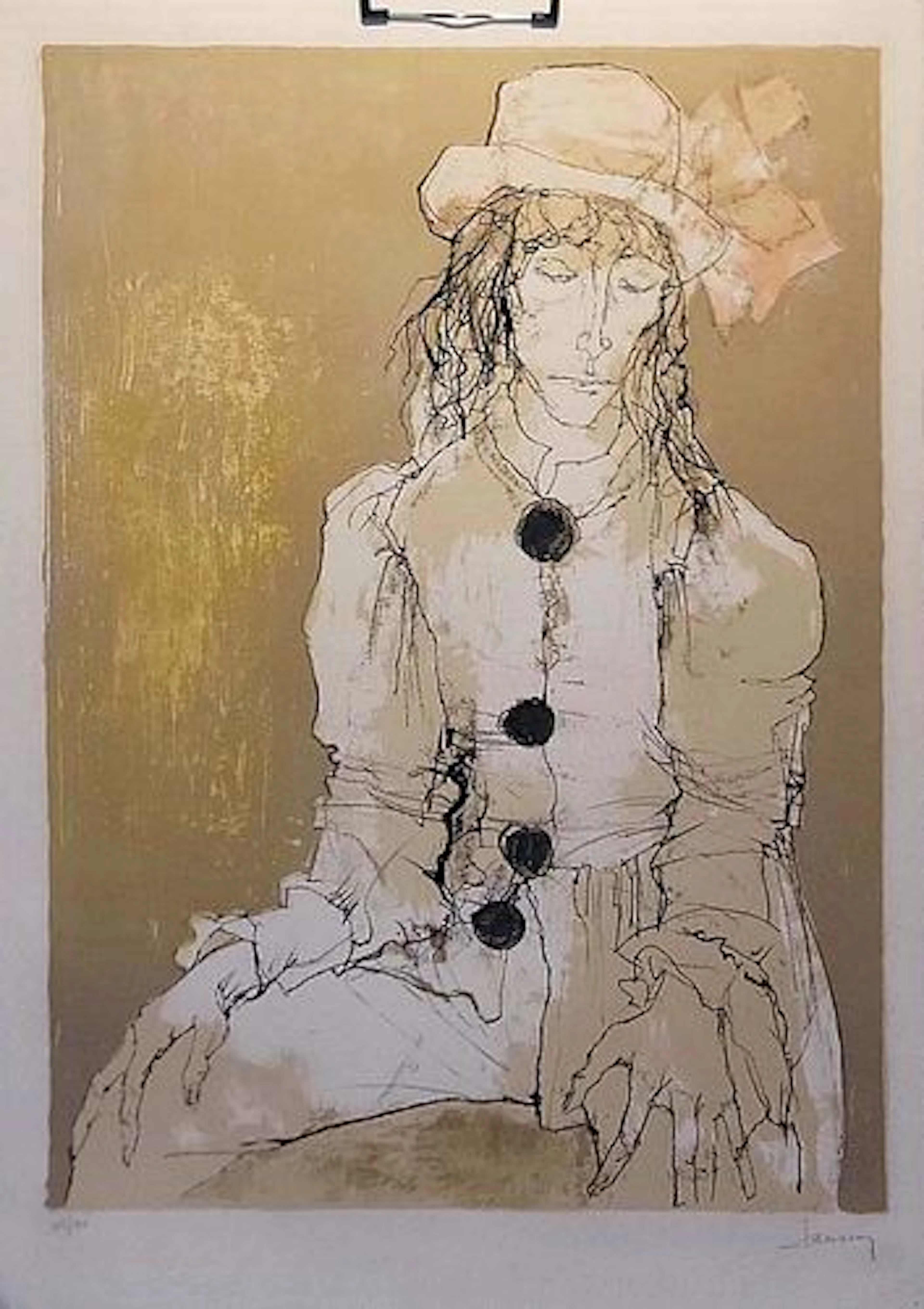 Jean Jansem French Armenian (1920-2013) Lithograph On Paper Depicting