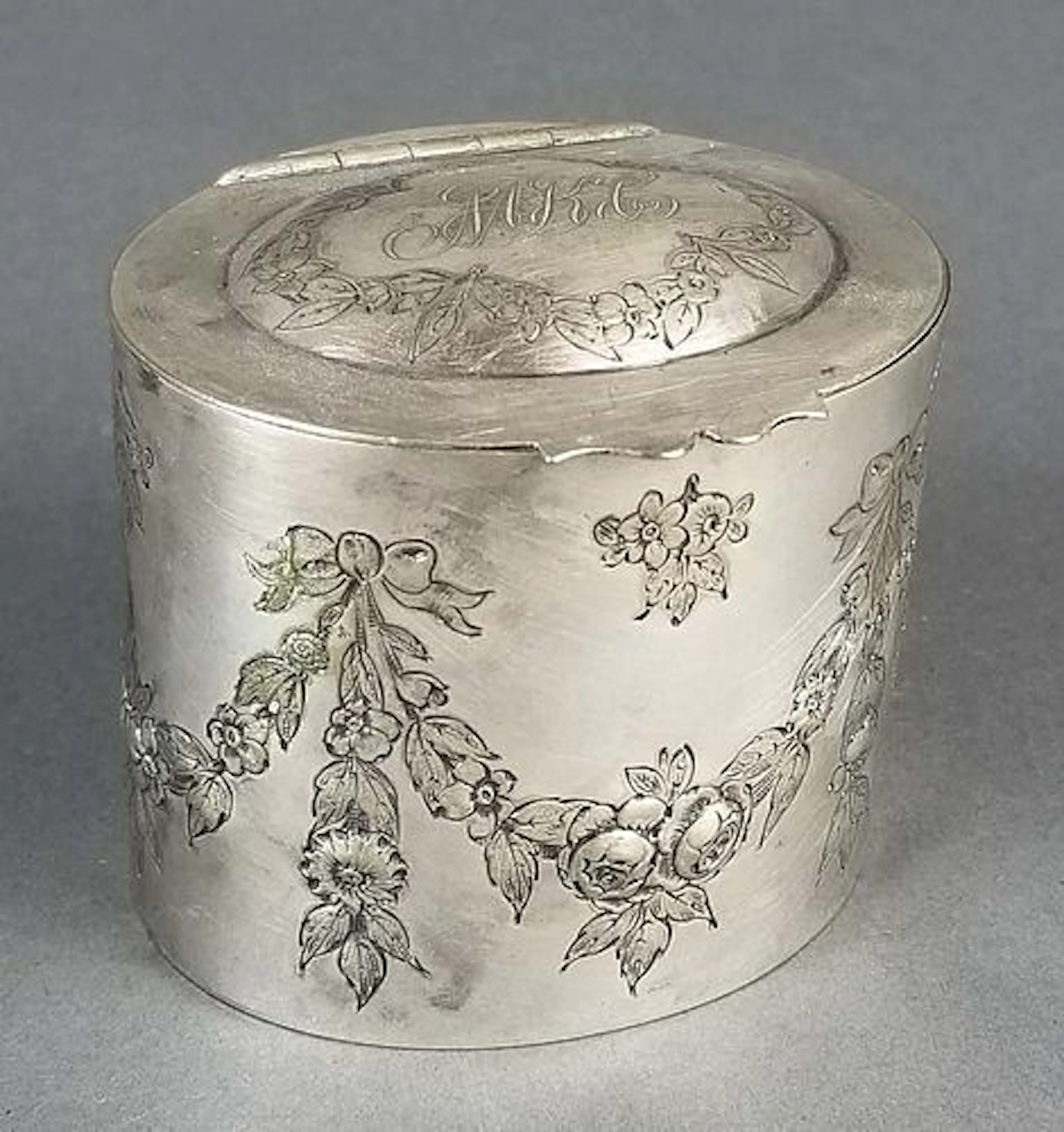 German Silver Till Box