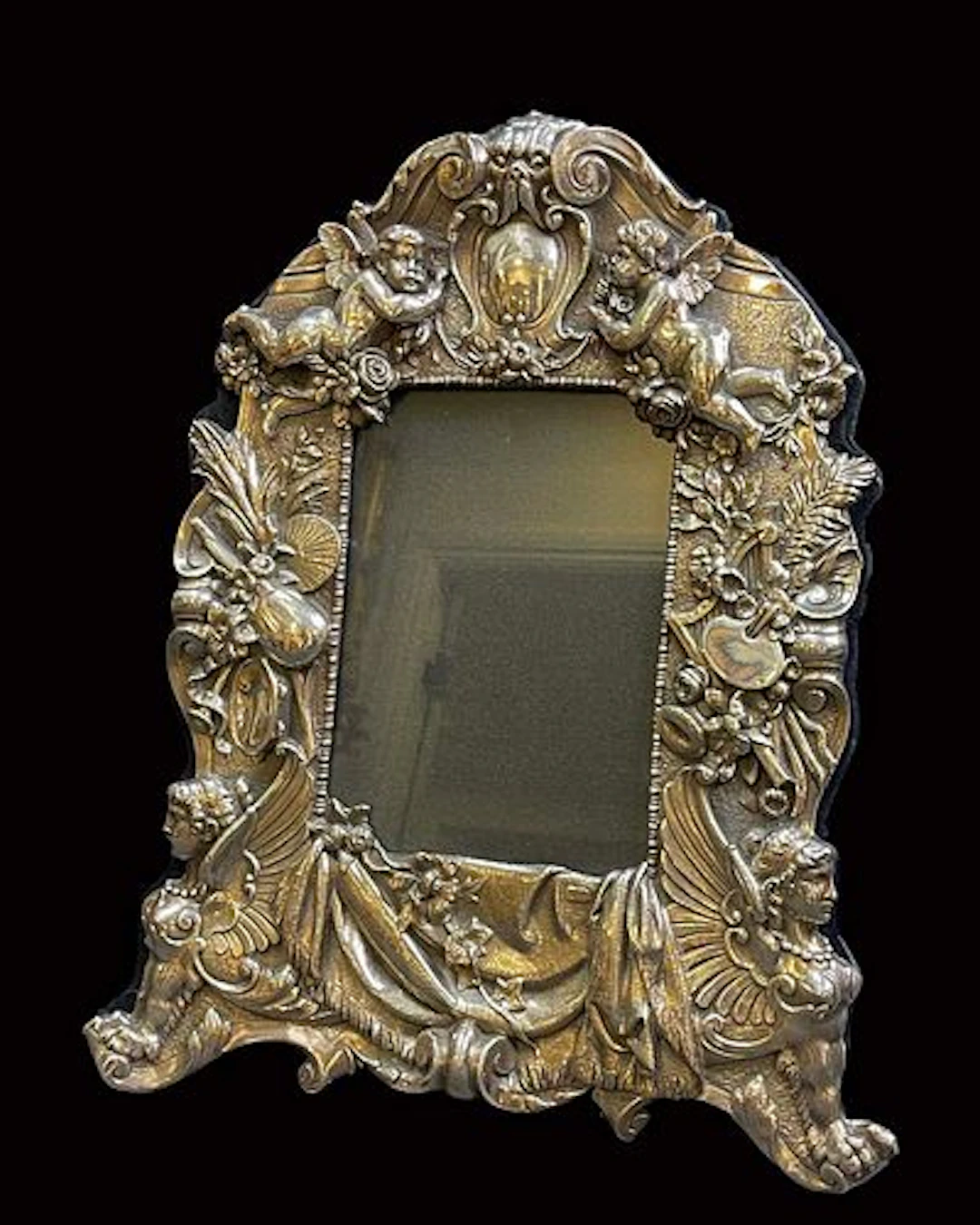 A Sterling Silver 925 Figural Frame