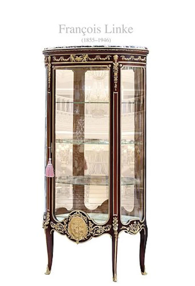 19th century Francois Linke Mounted Ormolu Figural Bronze Vitrine