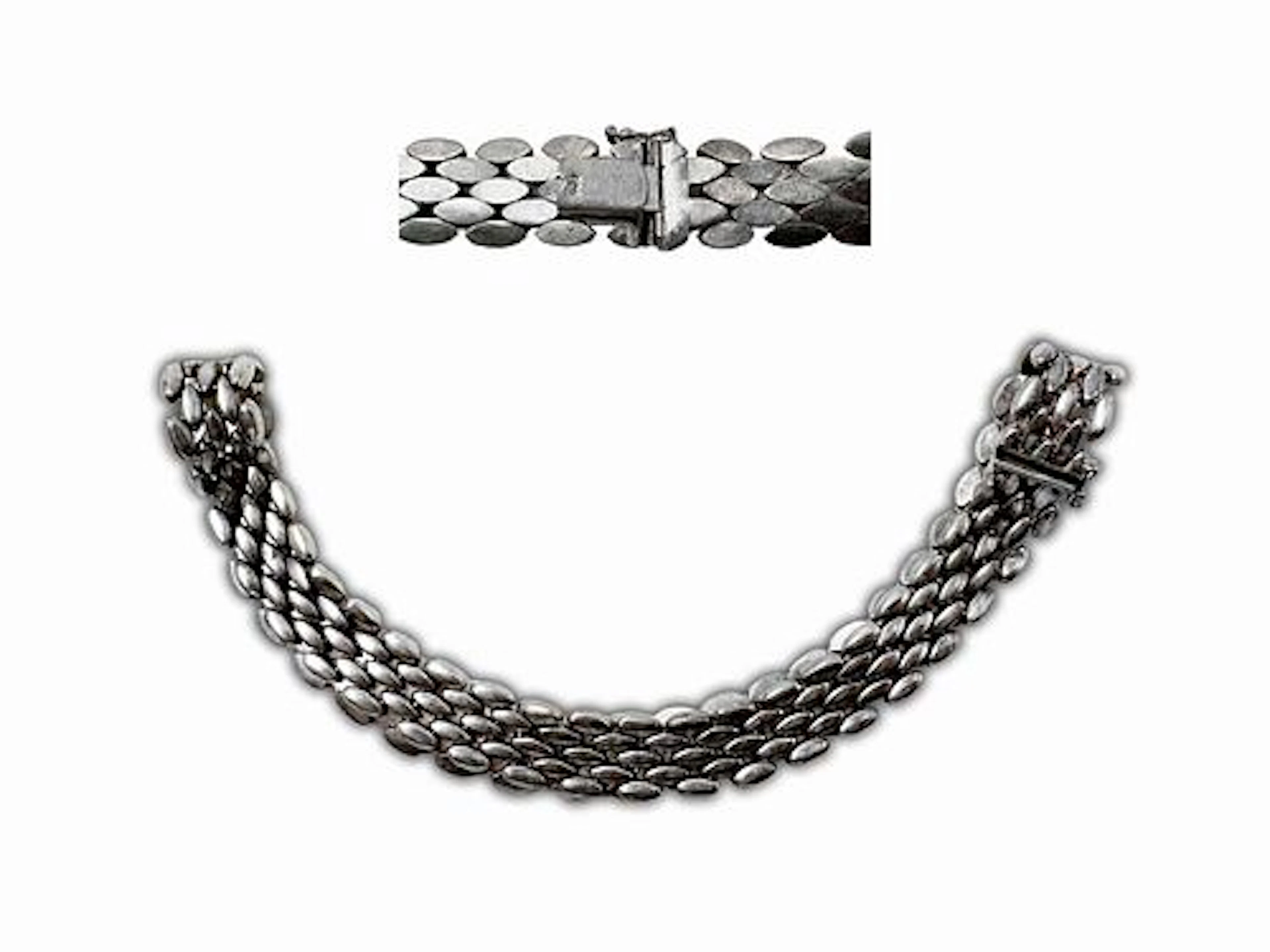 A Fine Sterling Silver 925 Necklace