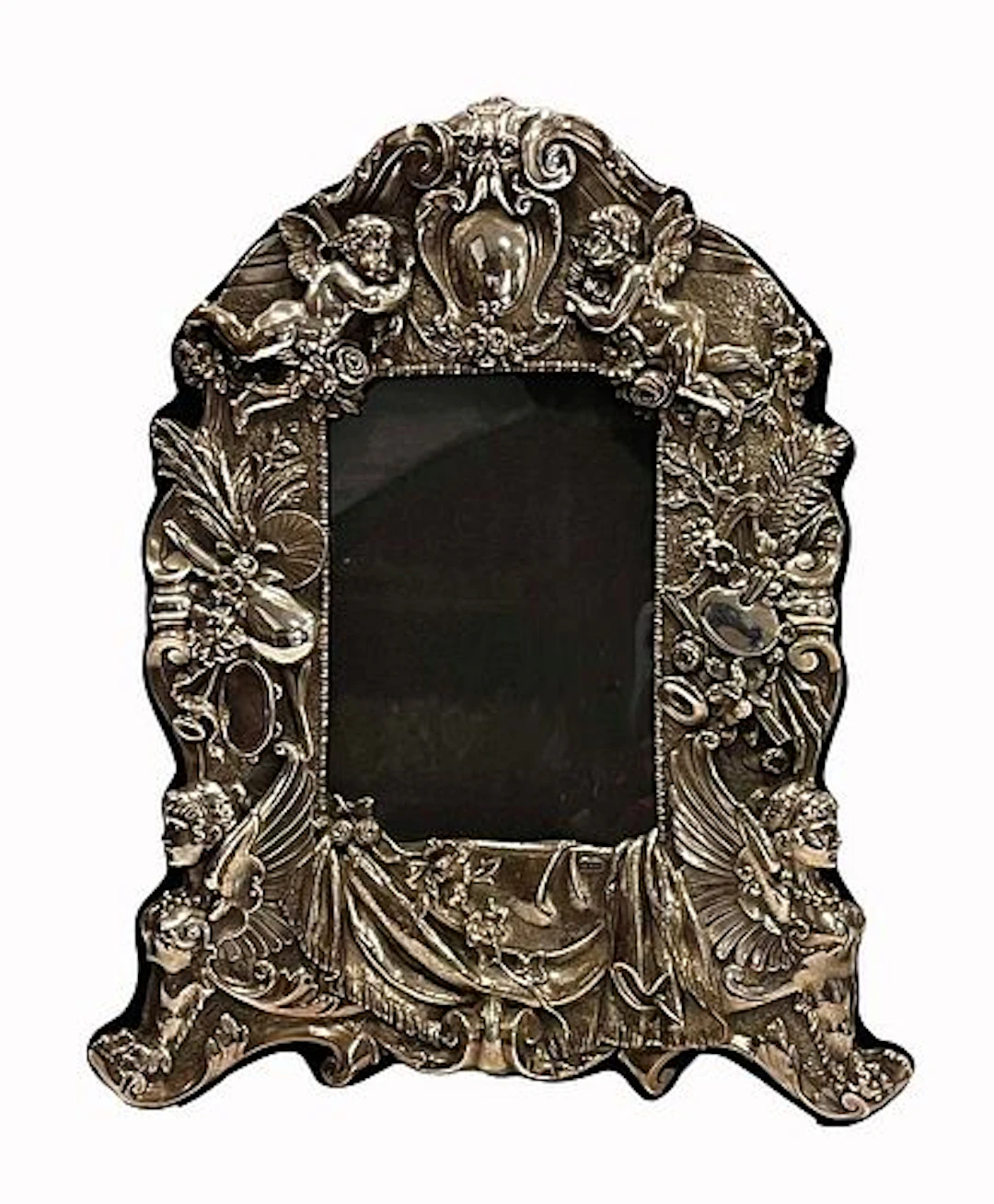 A Sterling Silver 925 Figural Frame