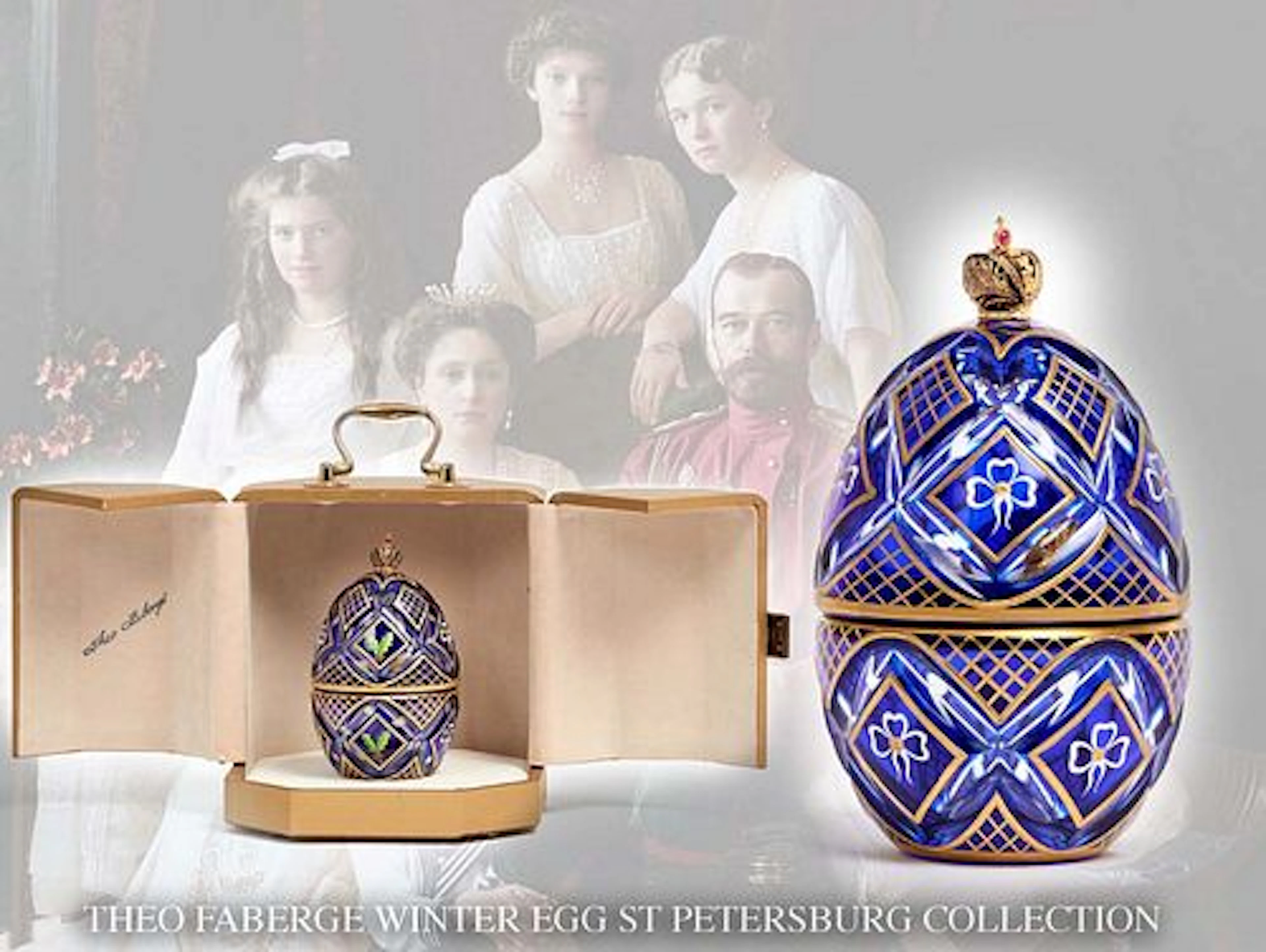 A Vintage Theo Faberge St. Petersburgh Collection Limited Edition