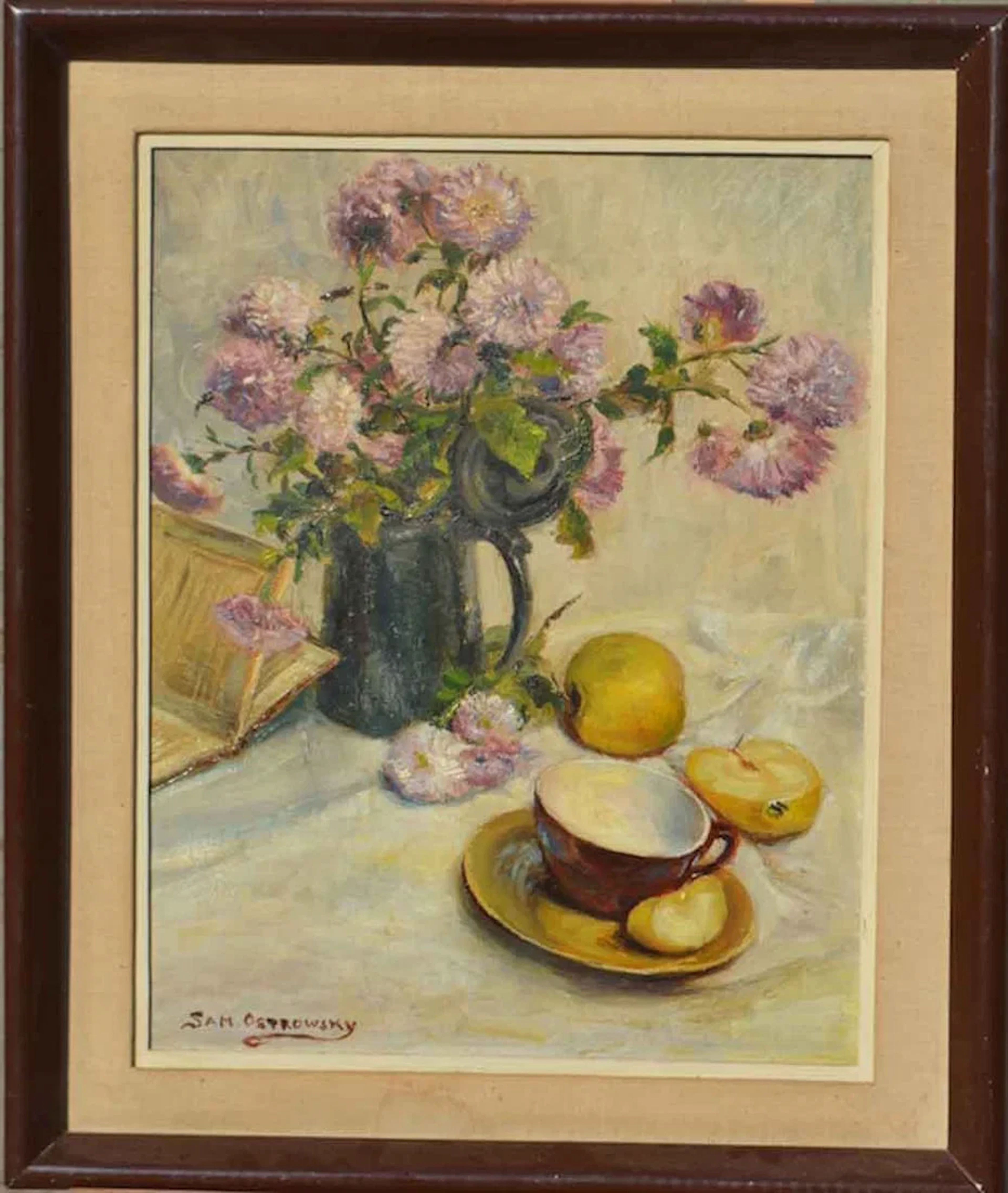 S. OSTROWSKY 1886-1946 Russian-French-American