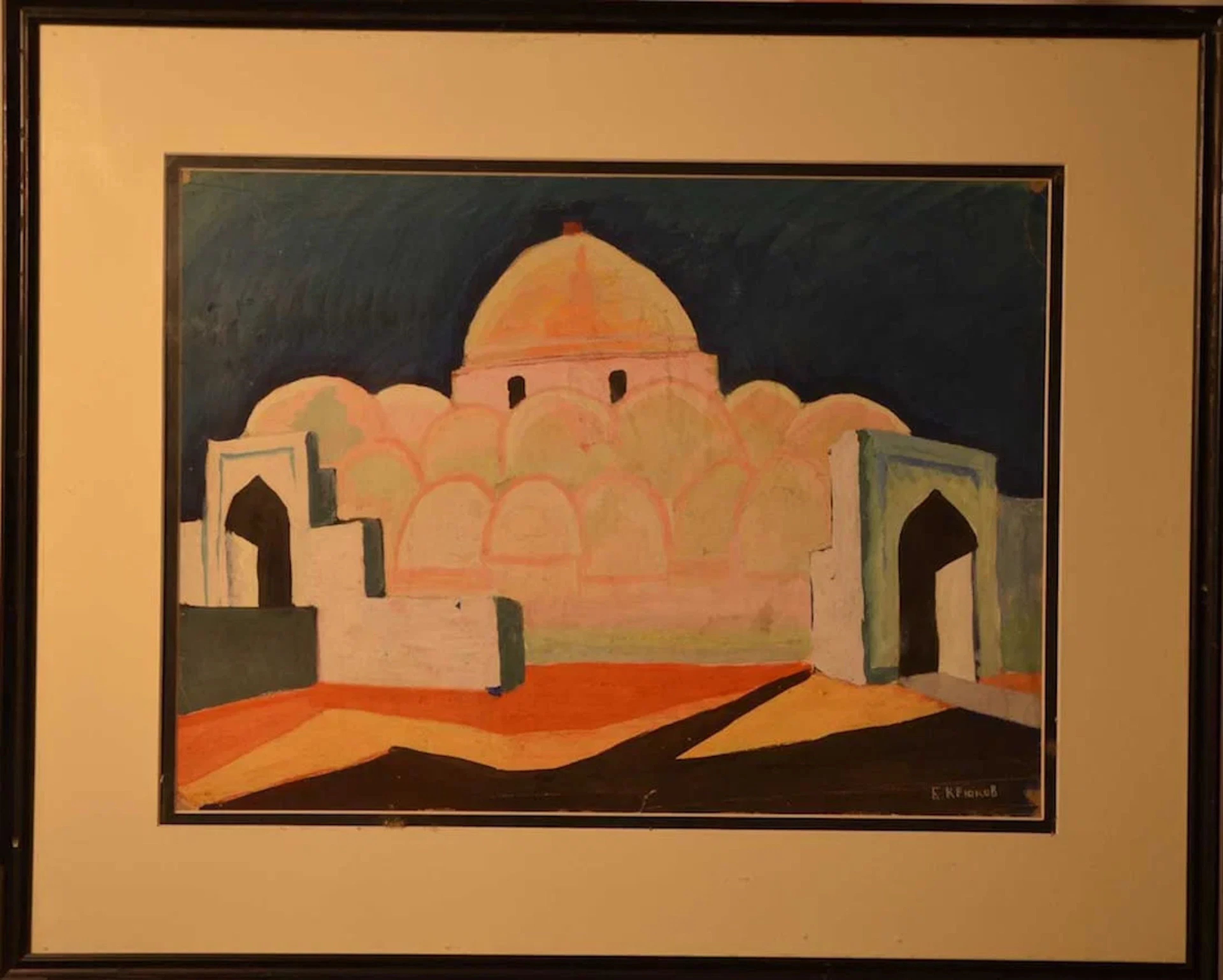 Boris KRIUKOV (1895-1967) Ukrainian - American