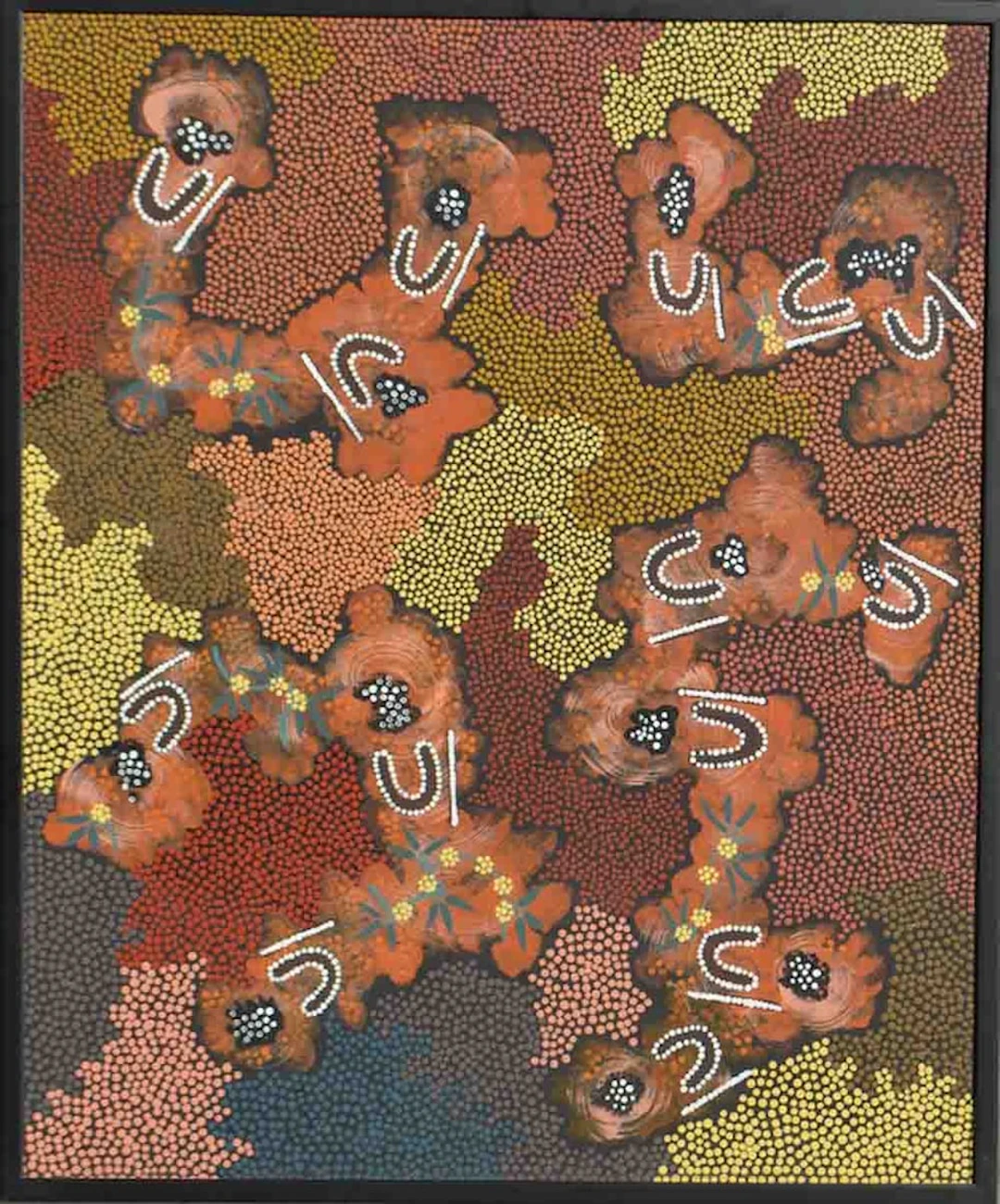Maureen Hudson Nampijinpa-Australian Aborigen Art