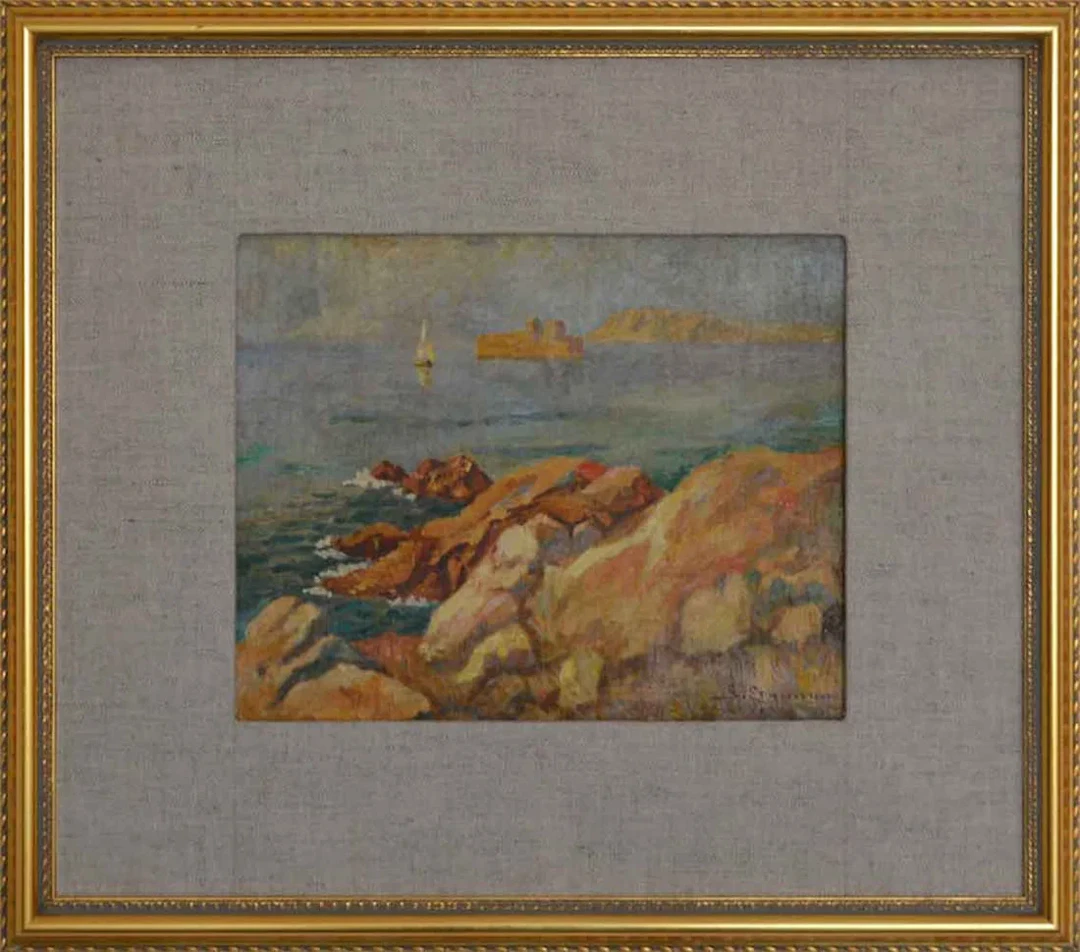 S. ERGANIAN (1870-1950) Armenian/Turkish-American