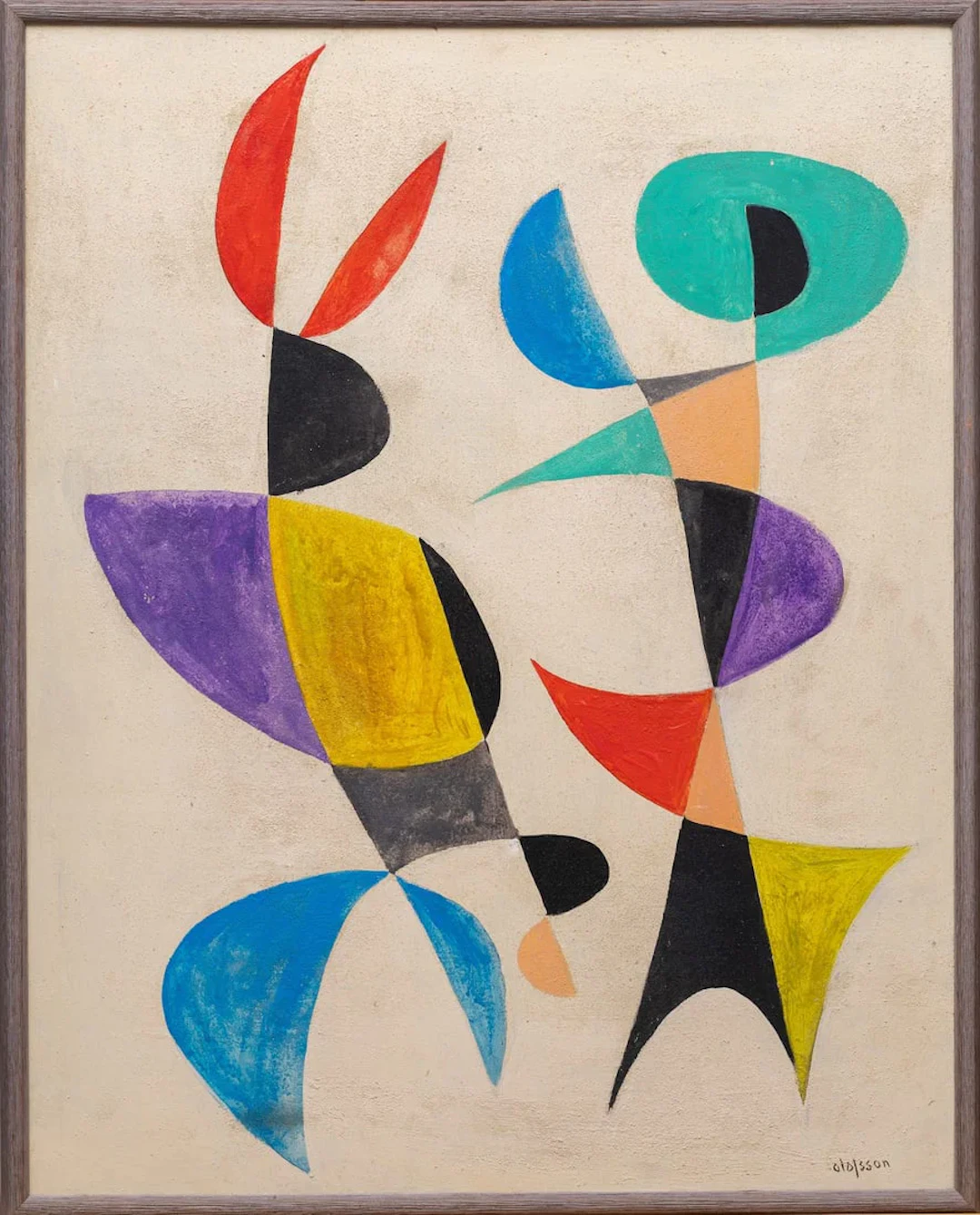 Pierre OLOFSSON (1921-1996) French - Swedish