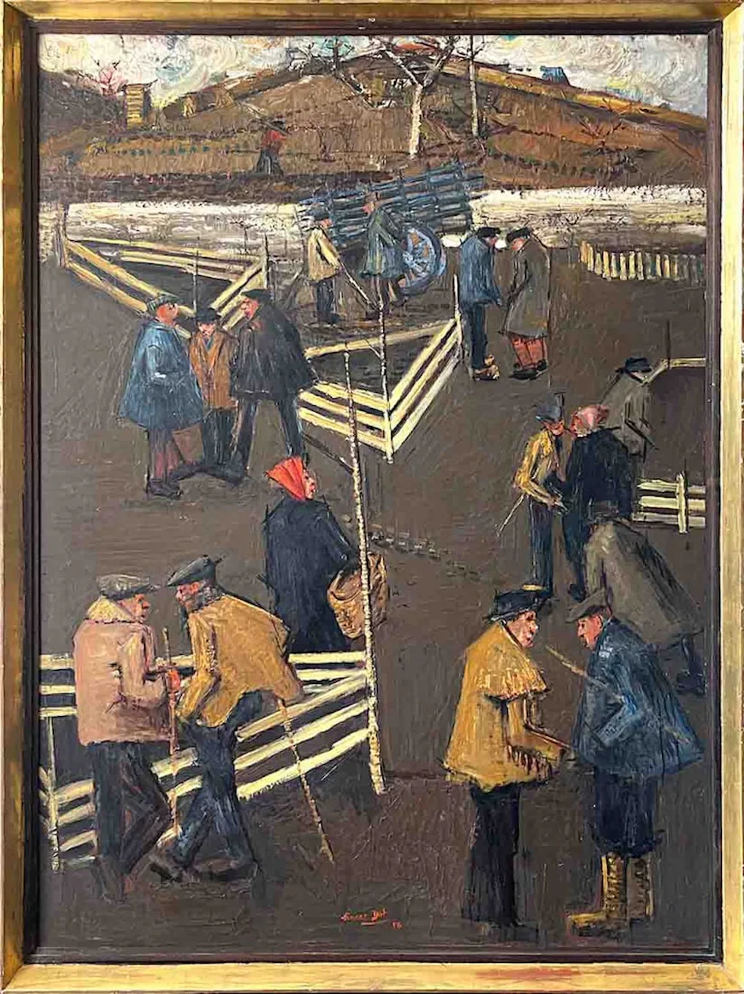 Simone DAT (1927-2018) French