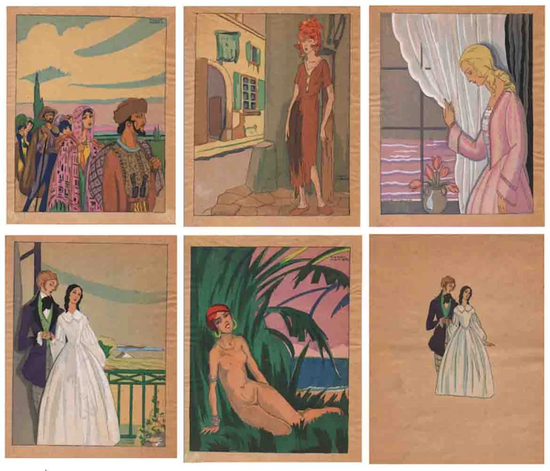 Maggy MONIER (1887-1965) French Art Deco