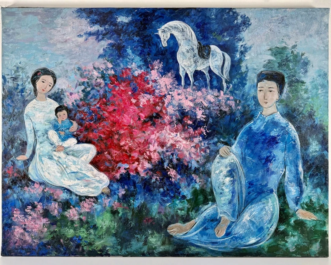 Cao Dam VU (1908-2000) Vietnamese - French