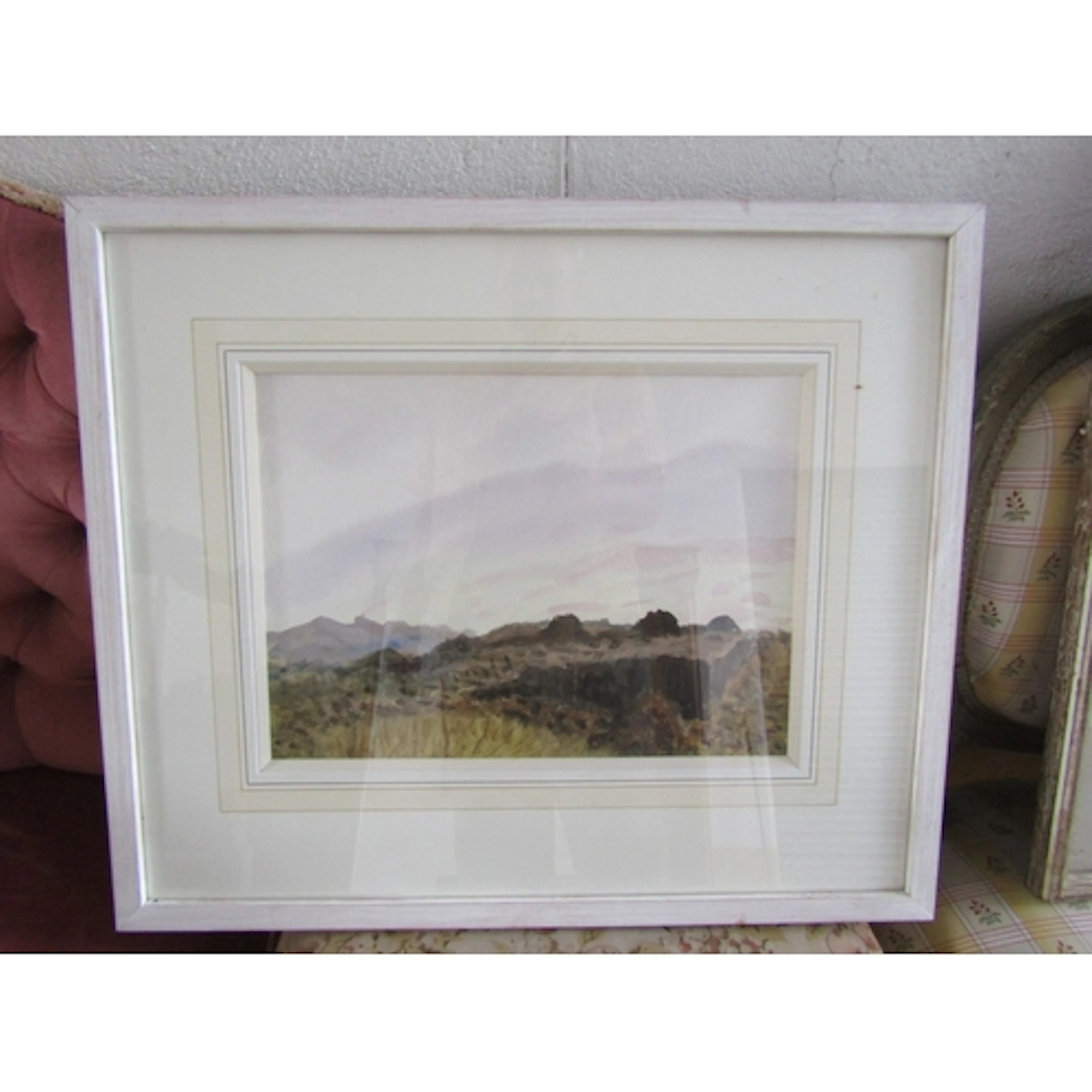 Keith Simms The Featherbeds Watercolour Signed Lower Right A...