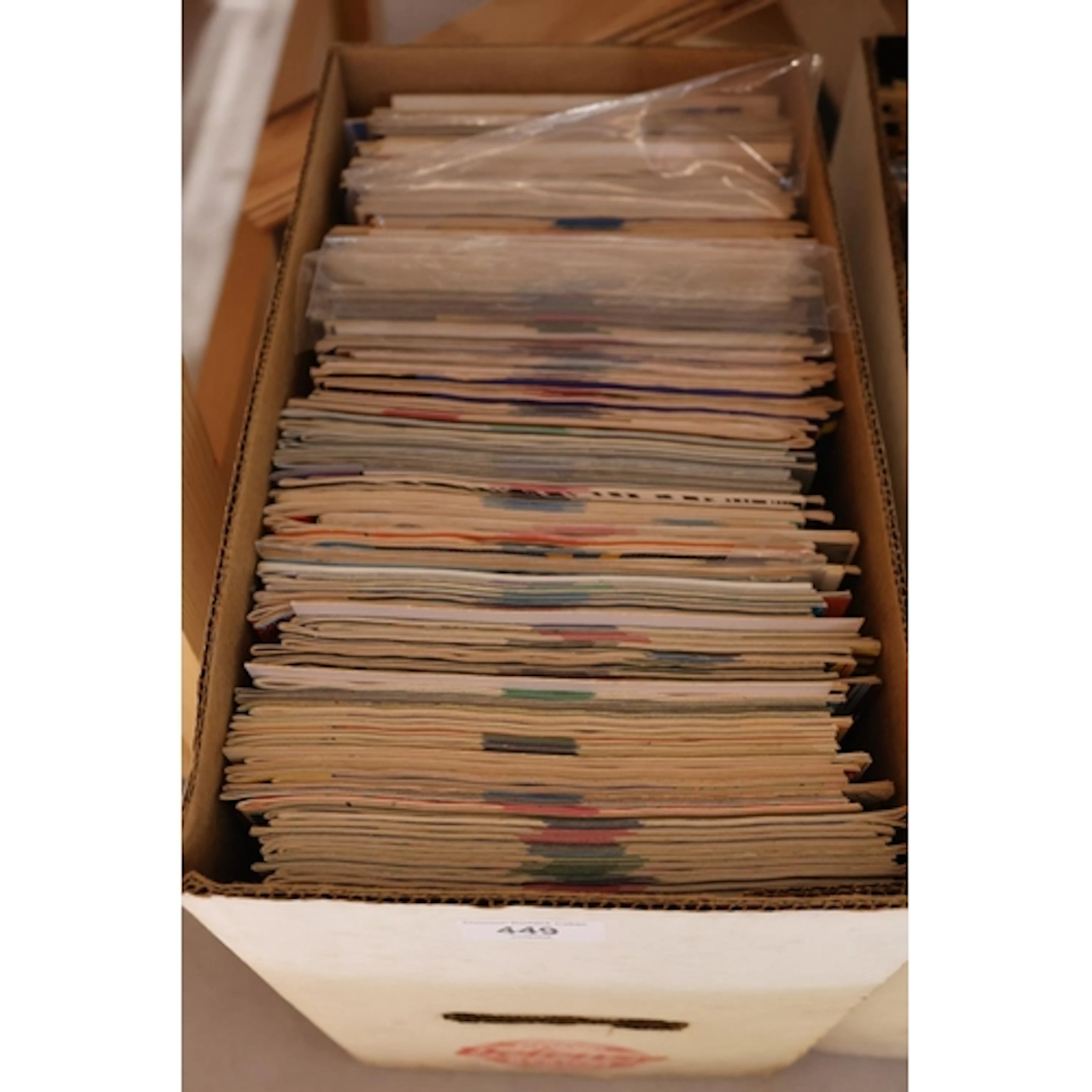 Box of vintage comics to include Star Wars, Spectacular Spid...