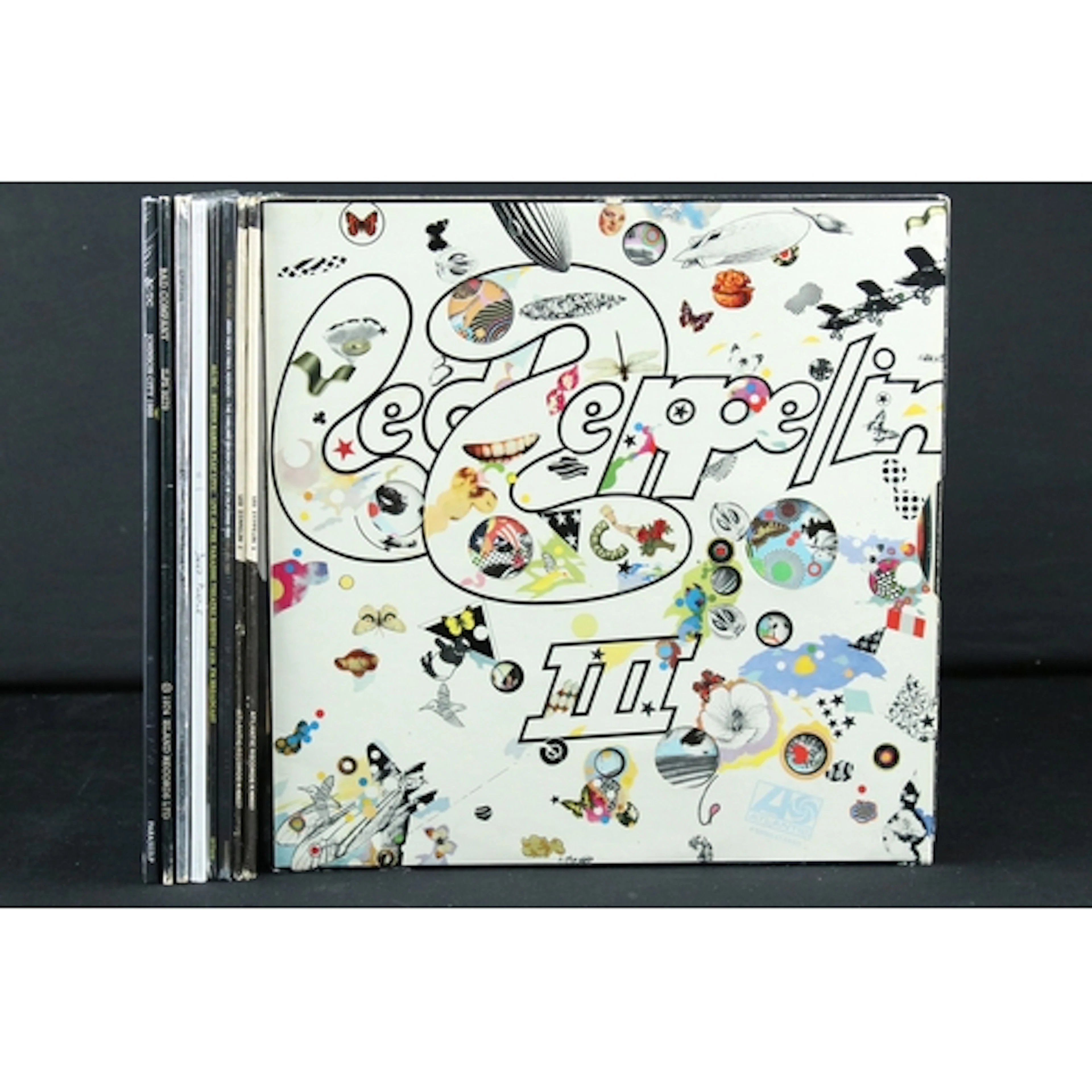 Vinyl - 8 Rock LPs to include Led Zeppelin x 3, Jimmy Page &...