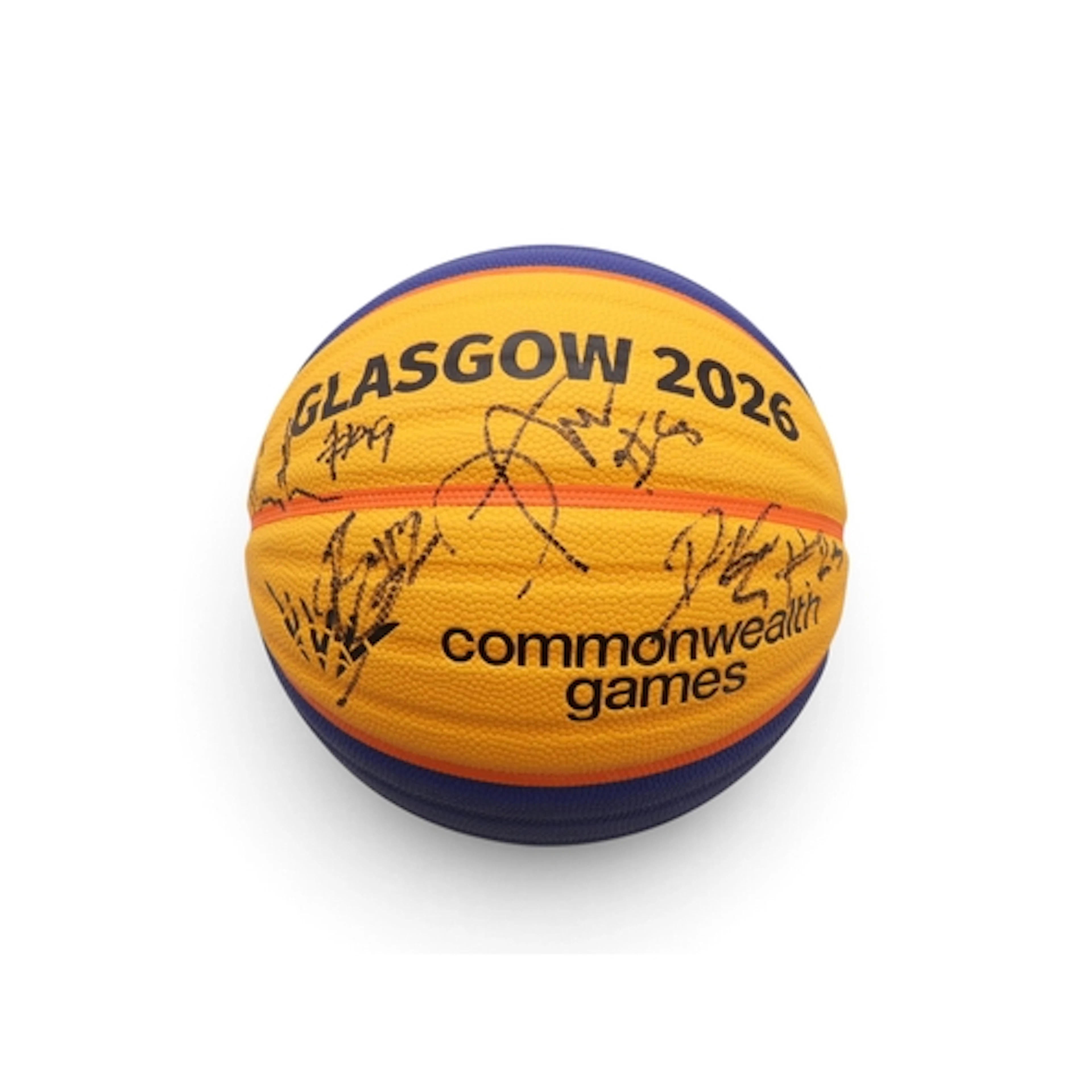 G2026 - Men's Basketball 3x3 Final match-used ball Signed b...