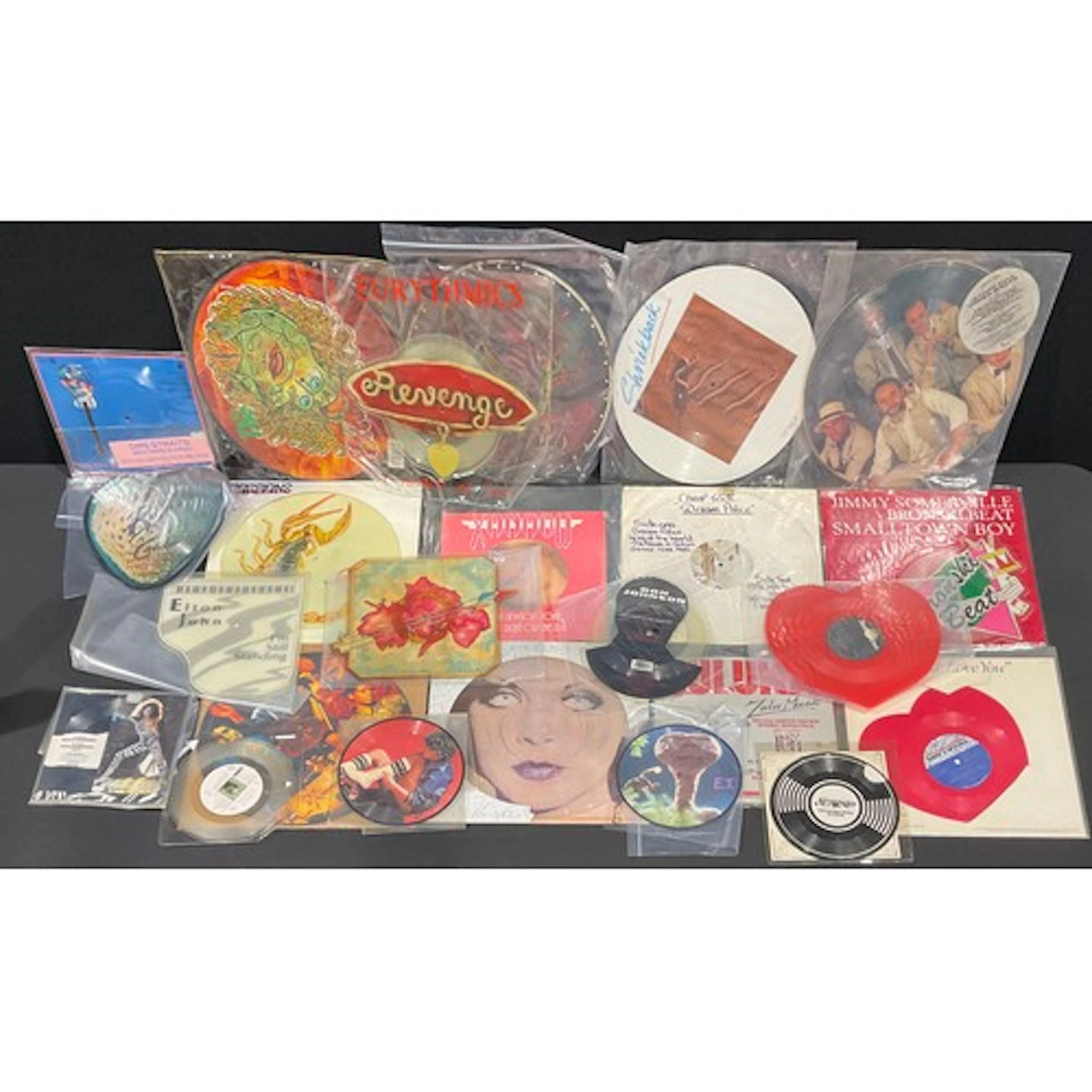 Vinyl Records – Picture Disc LP’s, 7”, 10” and 12” Singles –...